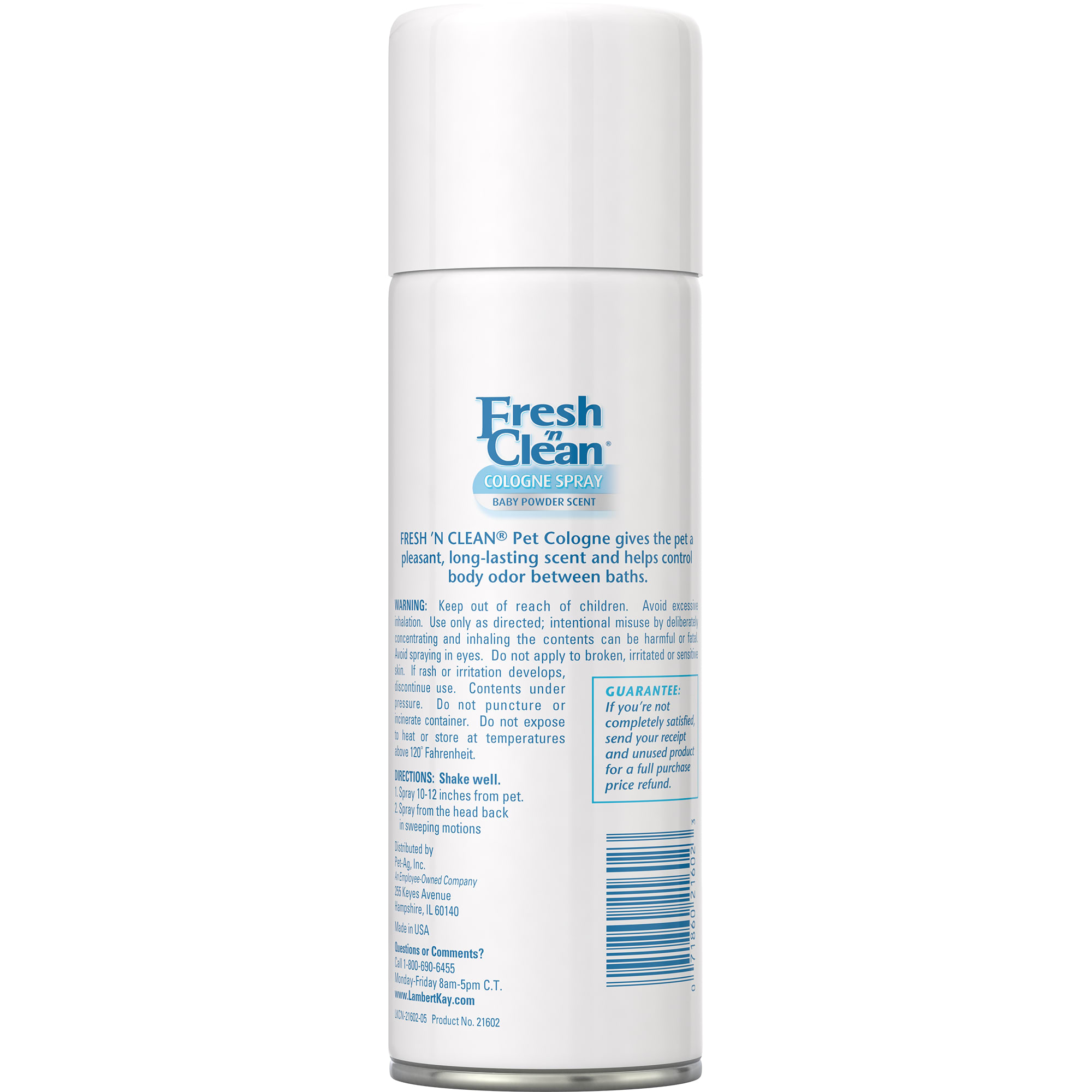 Fresh n Clean Baby Powder Dog Spray 6 oz. Petco