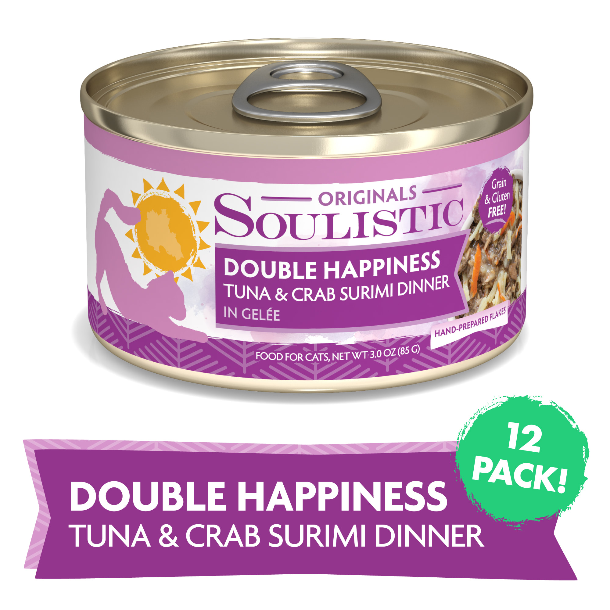 Soulistic Originals Double Happiness Tuna & Crab Surimi Dinner in
