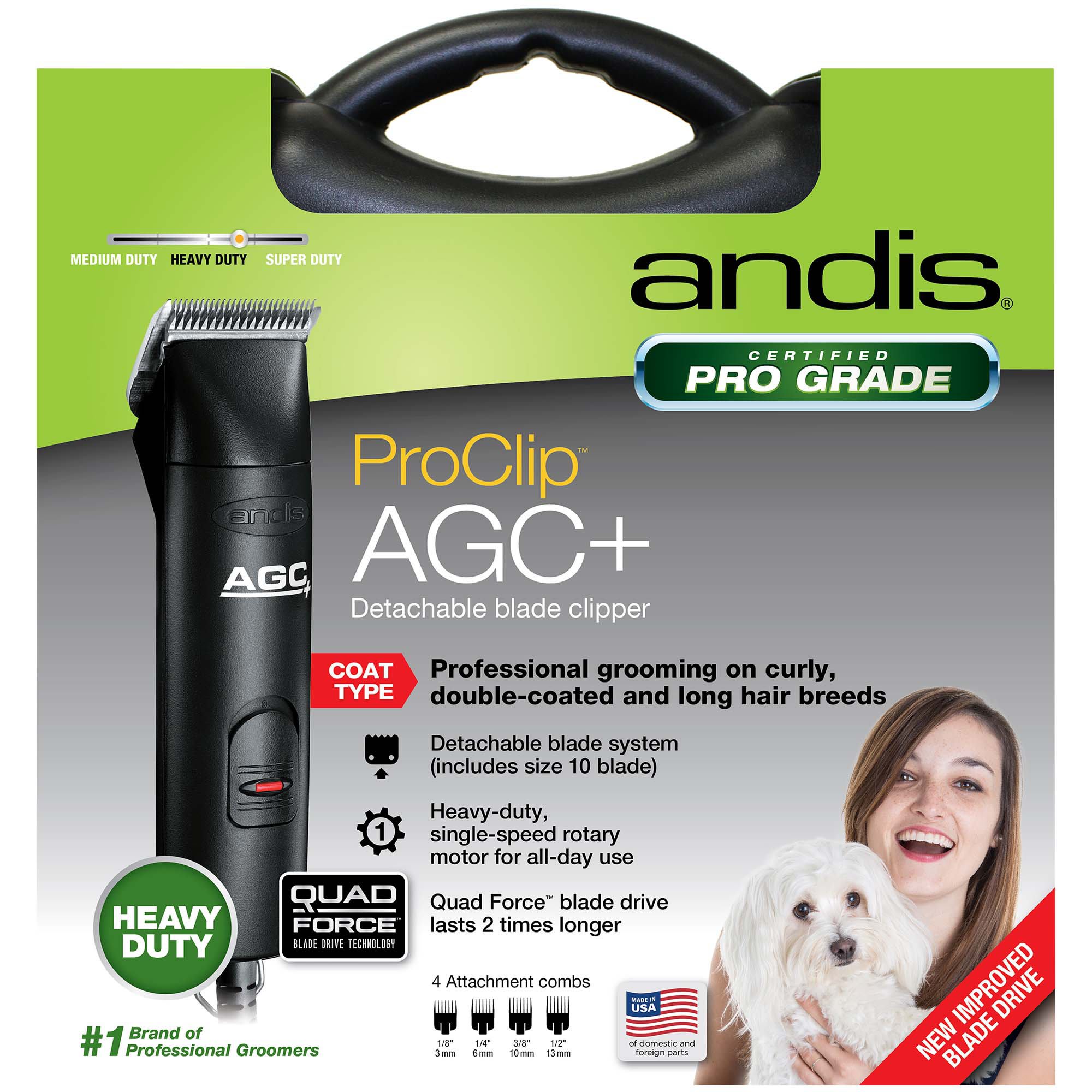 andis professional dog grooming clippers