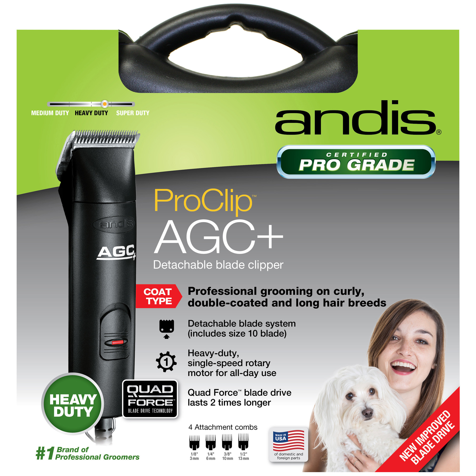 Andis agc 2025 dog clippers