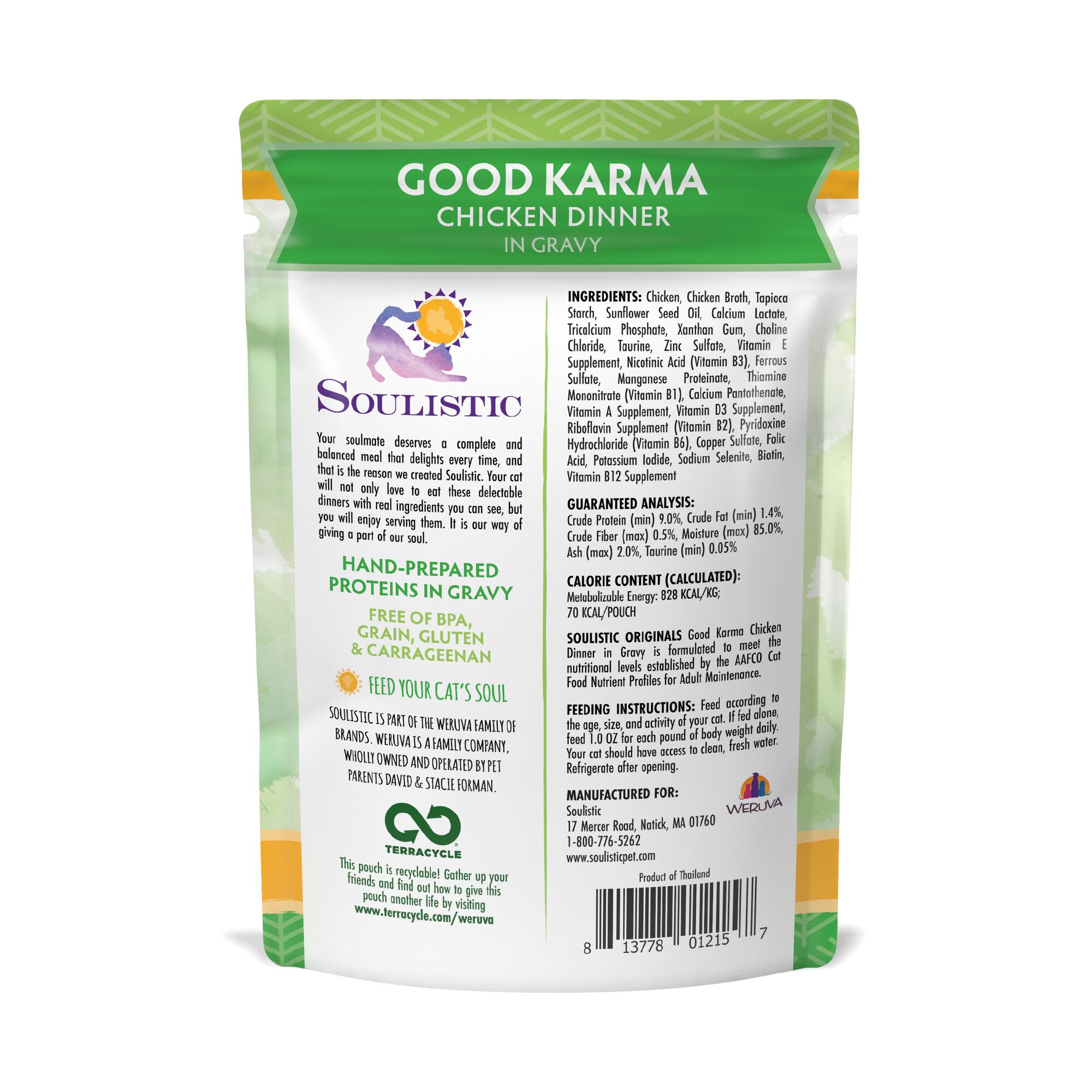 Weruva Cat Can Green Eggs And Chicken 3oz - Decker's Dog Cat