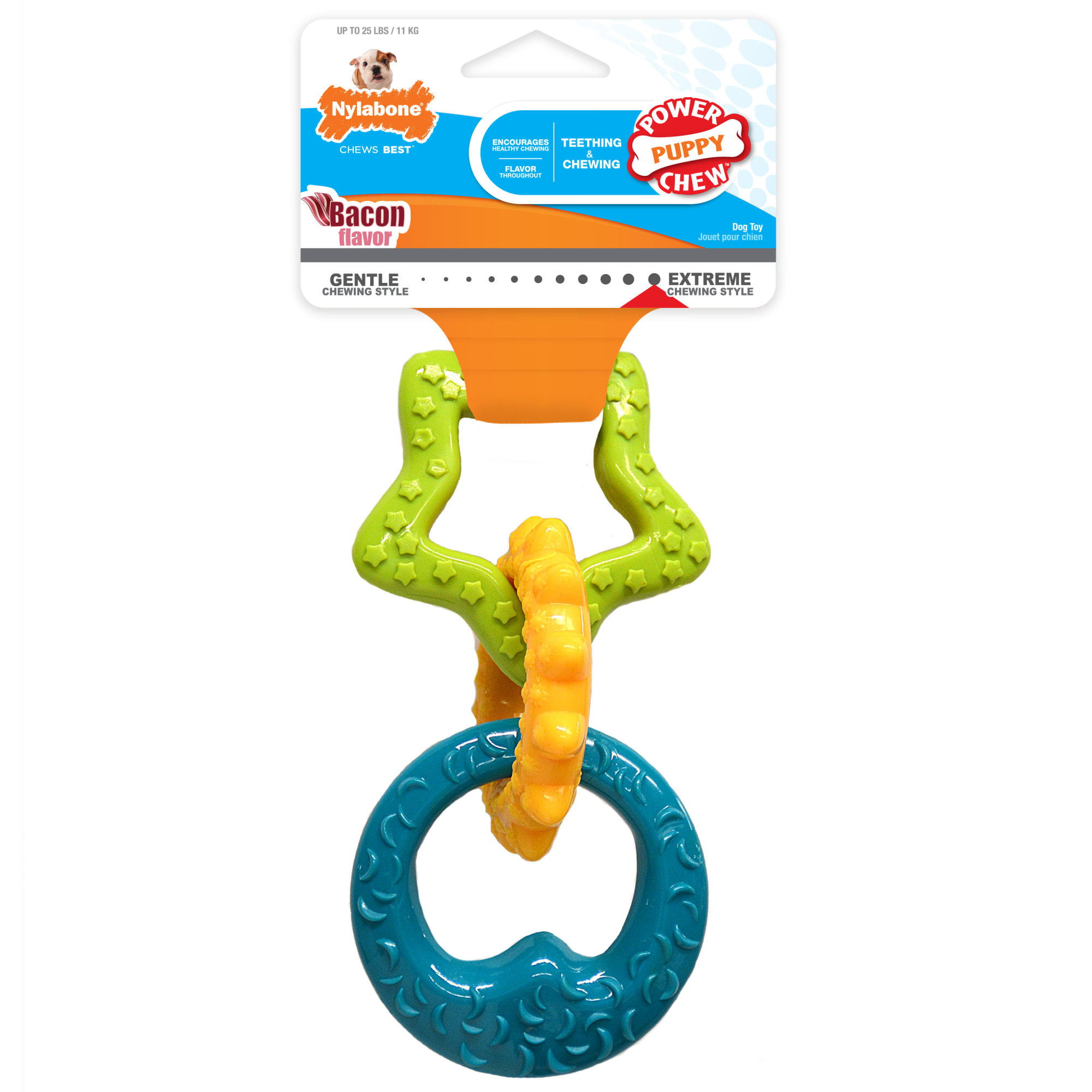 Nylabone Puppy Teething Ring Chew Toys For Dogs