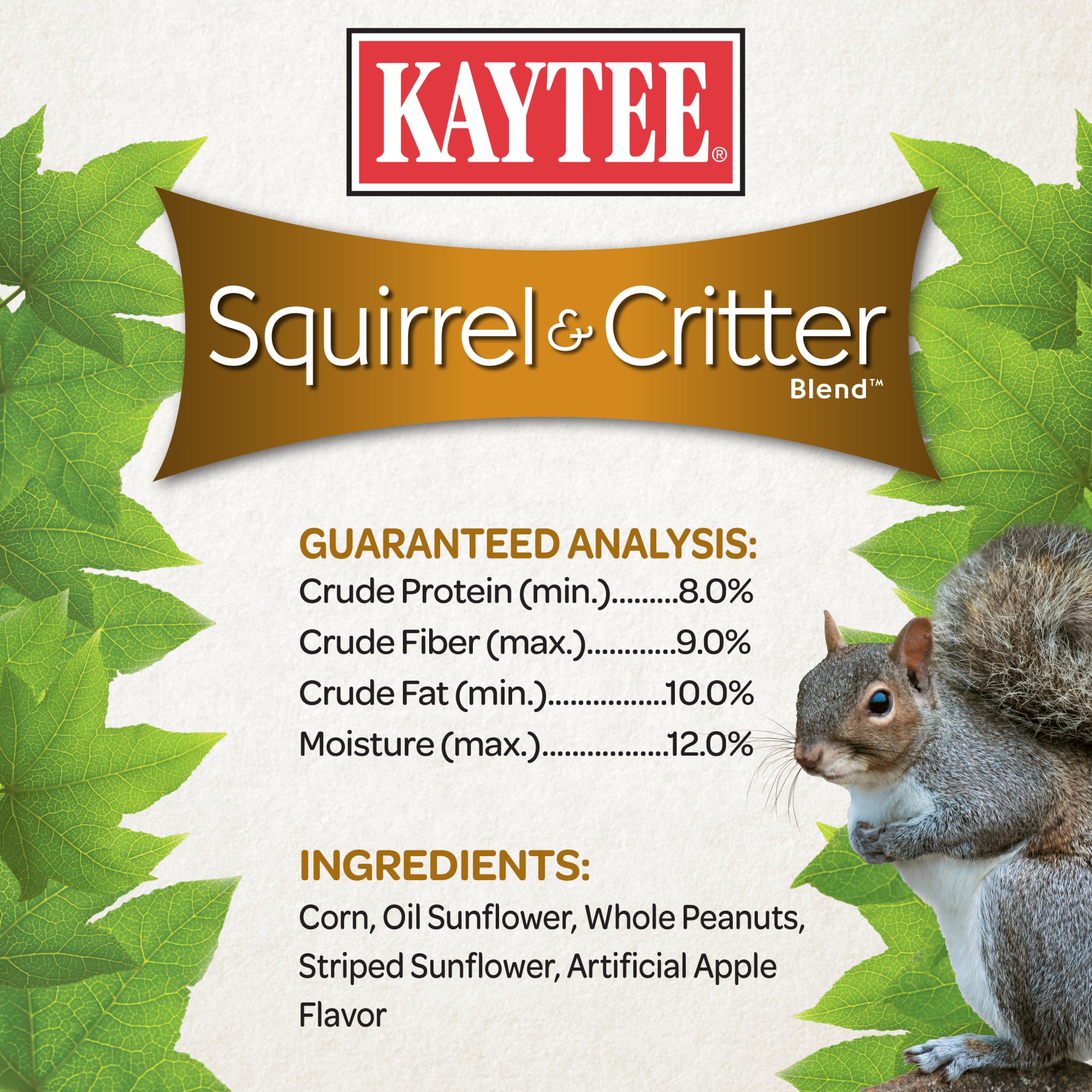 Petco 2025 squirrel food