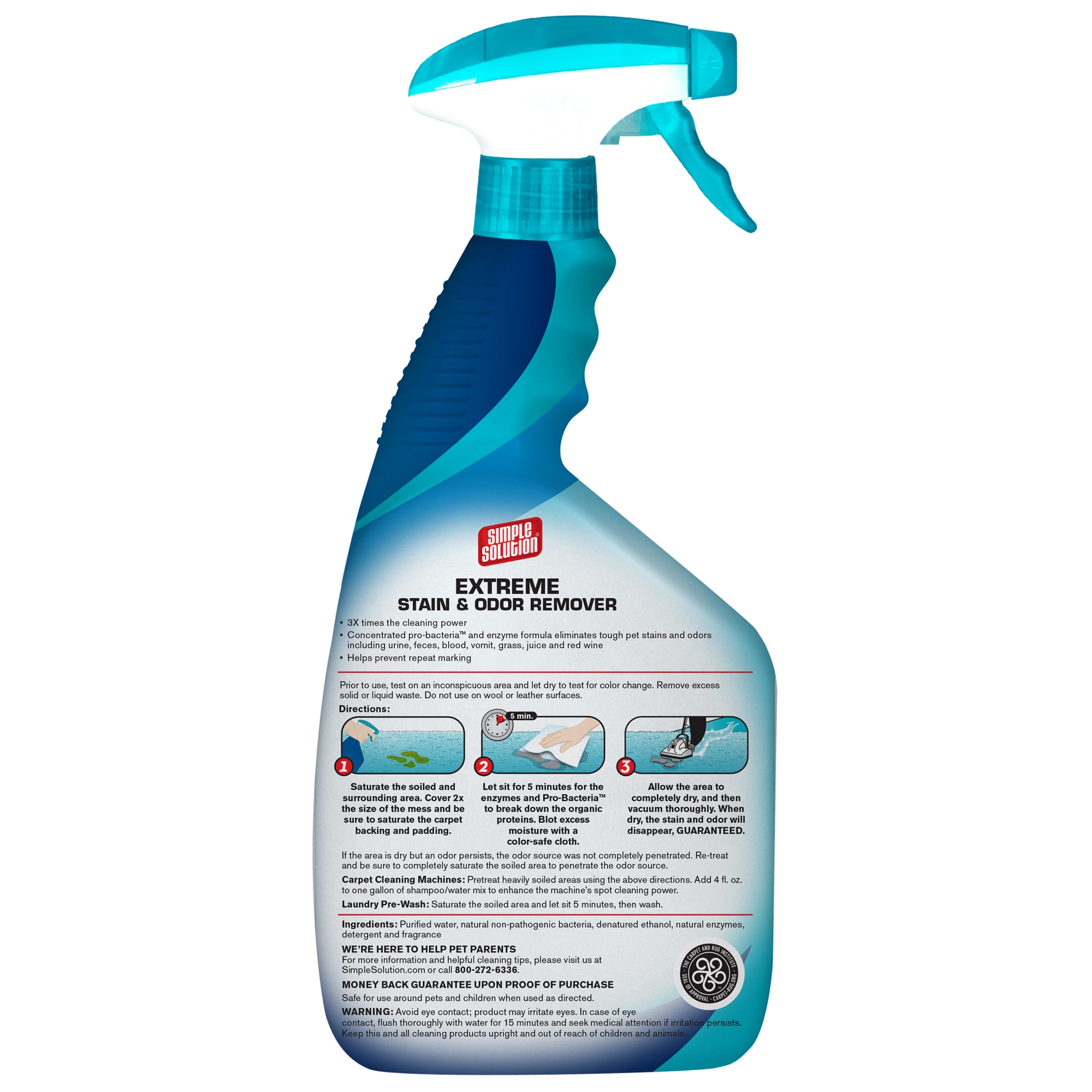 Simple solutions dog 2024 stain & odour remover