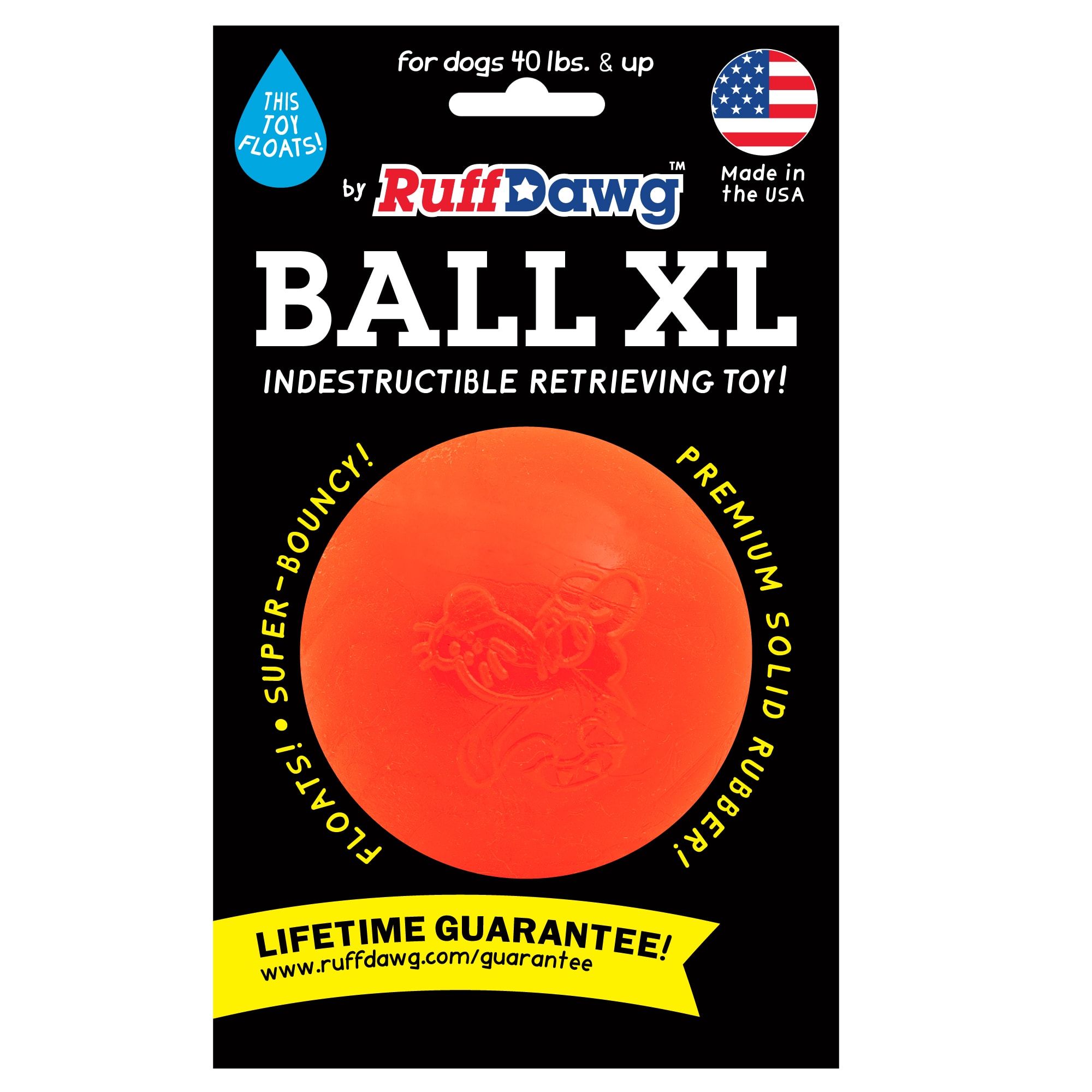 Ruff Dawg Ball Rubber Assorted Dog Toy, XLarge Petco