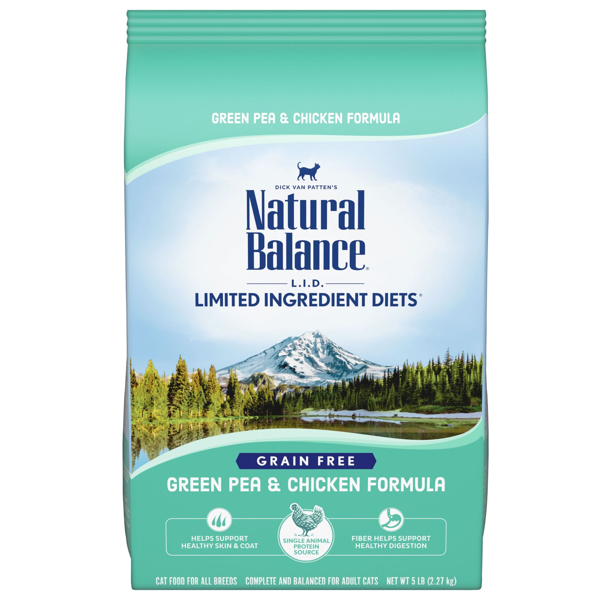 Natural balance limited ingredient dry outlet cat food green pea & salmon