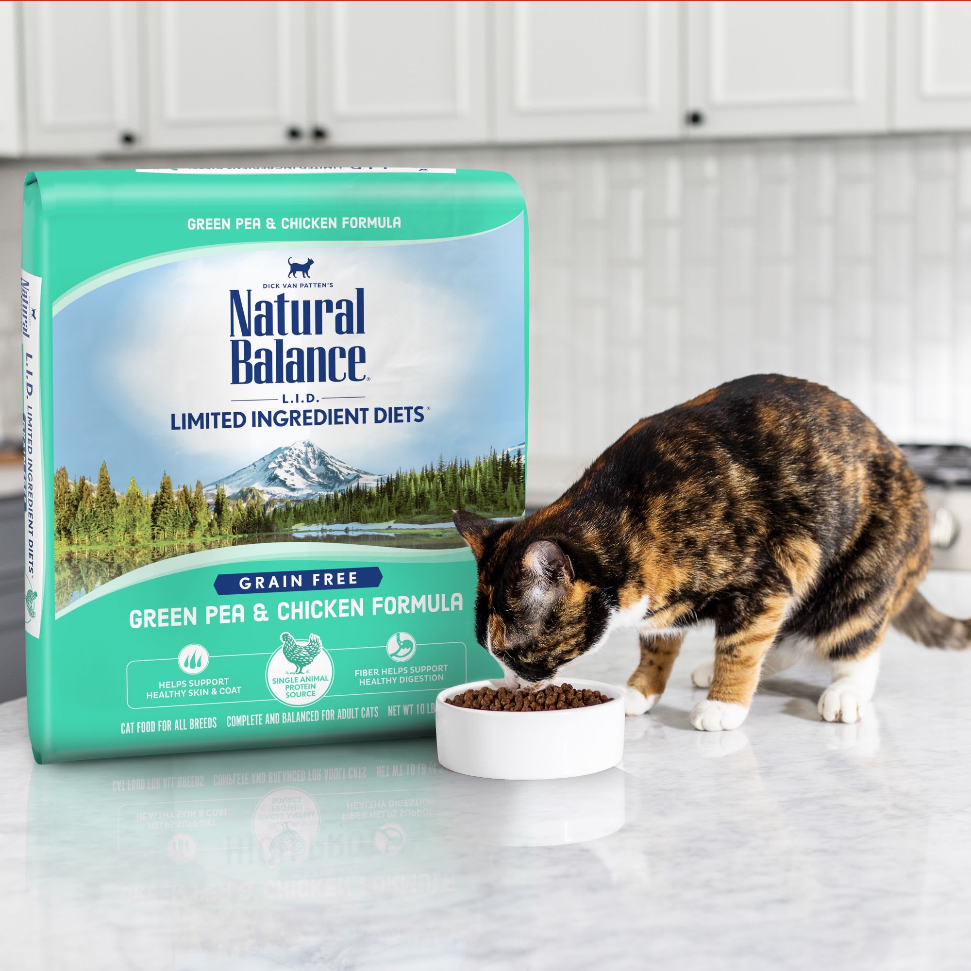 Green pea and on sale venison cat food dry