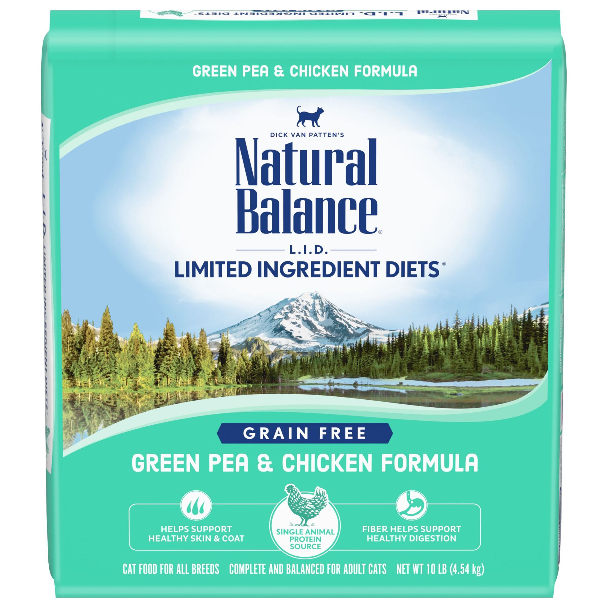 natural balance cat food green pea and chicken