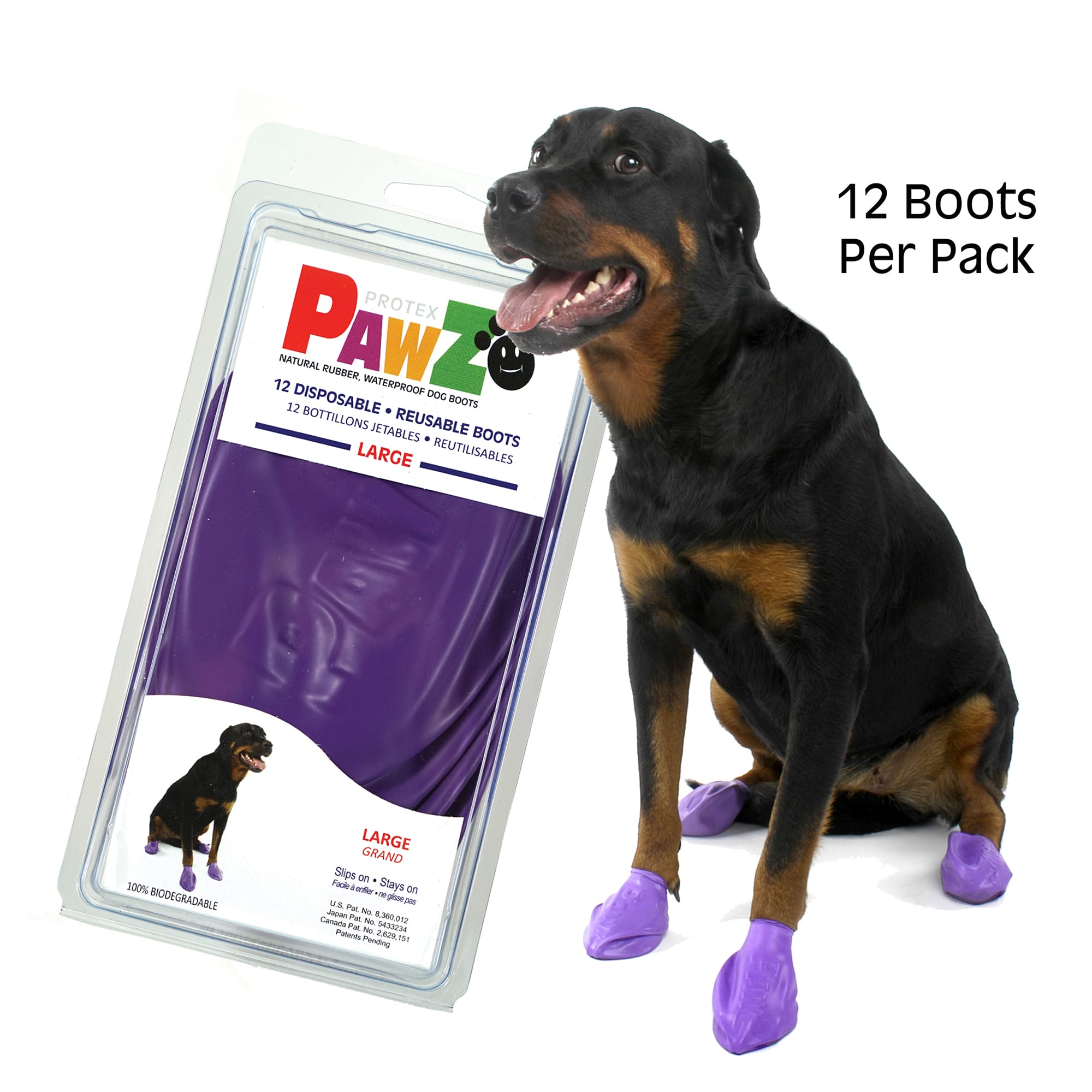 PAWZ Dog Boots Waterproof Dog Boots