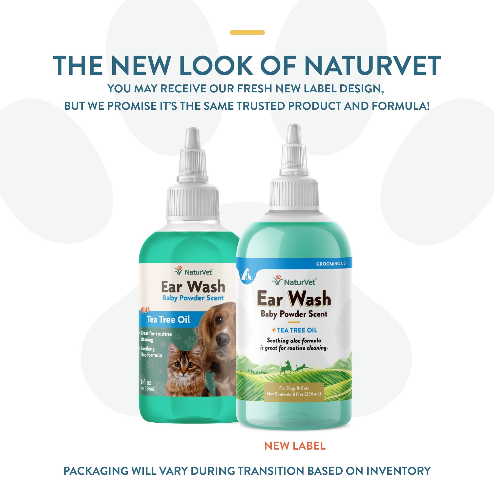 NaturVet Ear Wash with Tea Tree Oil for Pets Petco