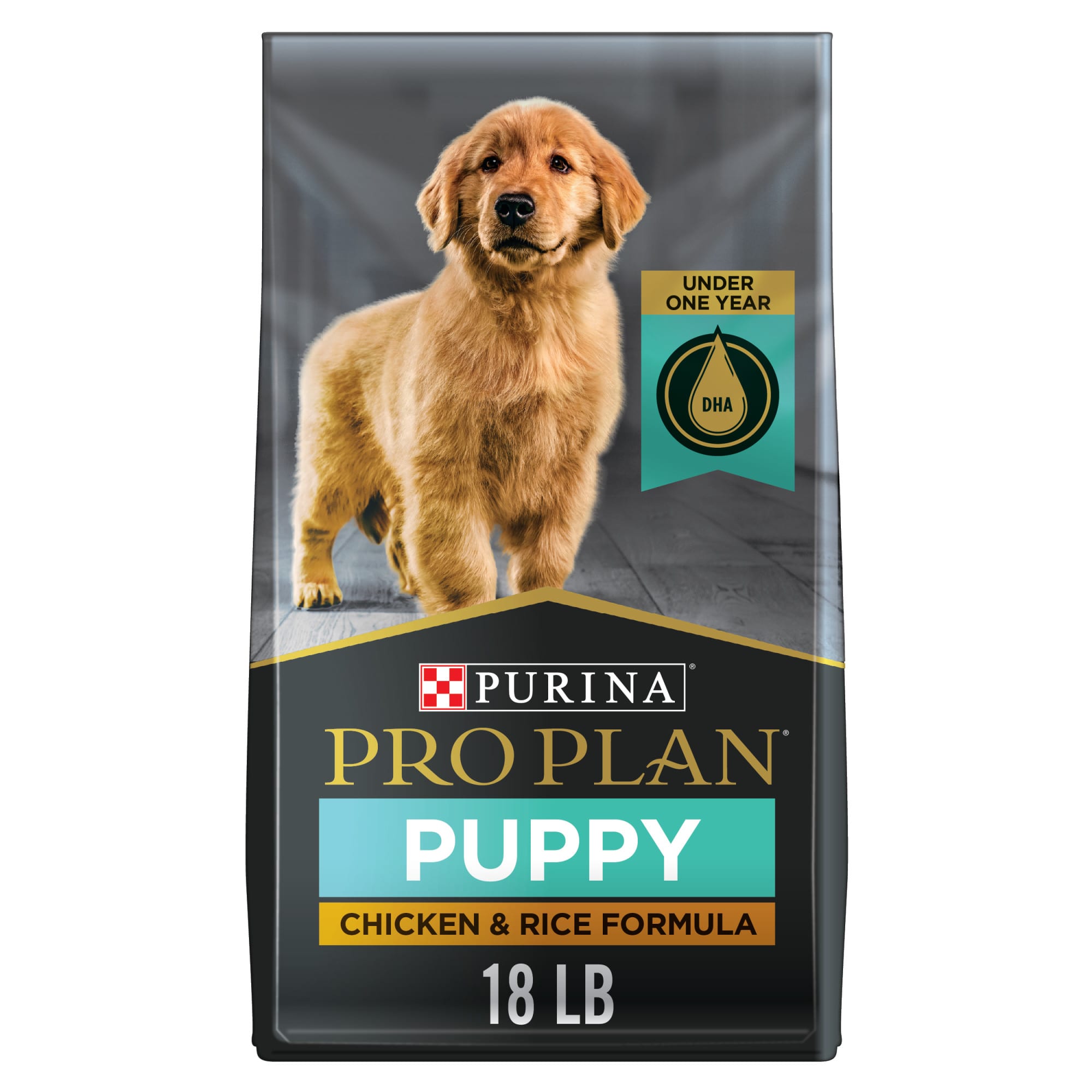 Purina Pro Plan Focus Chicken & Rice Formula Dry Puppy Food, 18 lbs