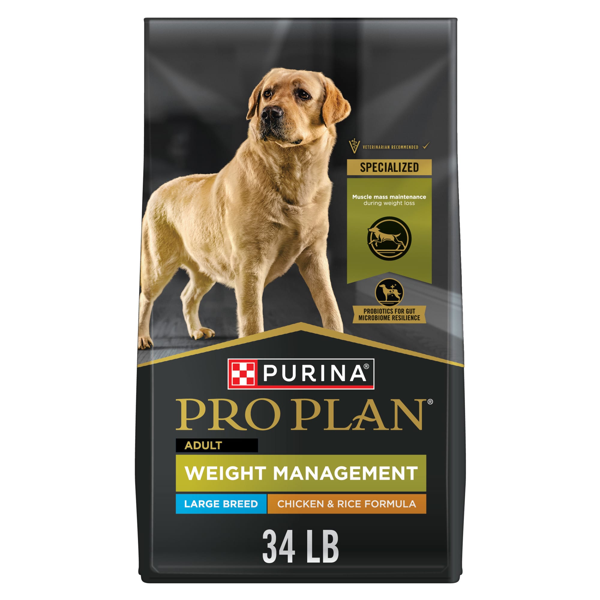 purina dog food weight control