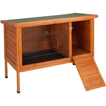 WARE Premium + Rabbit Hutch, Large, Brown
