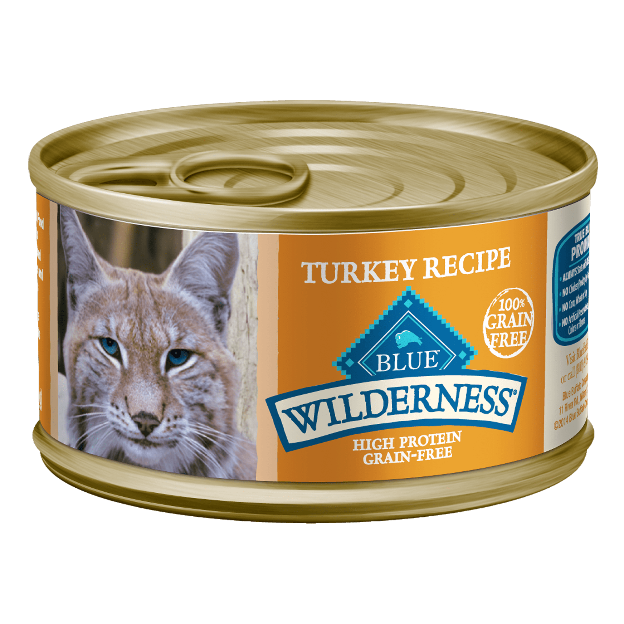 Blue Buffalo Wilderness Chicken & Turkey Grain Free Cat Treats 