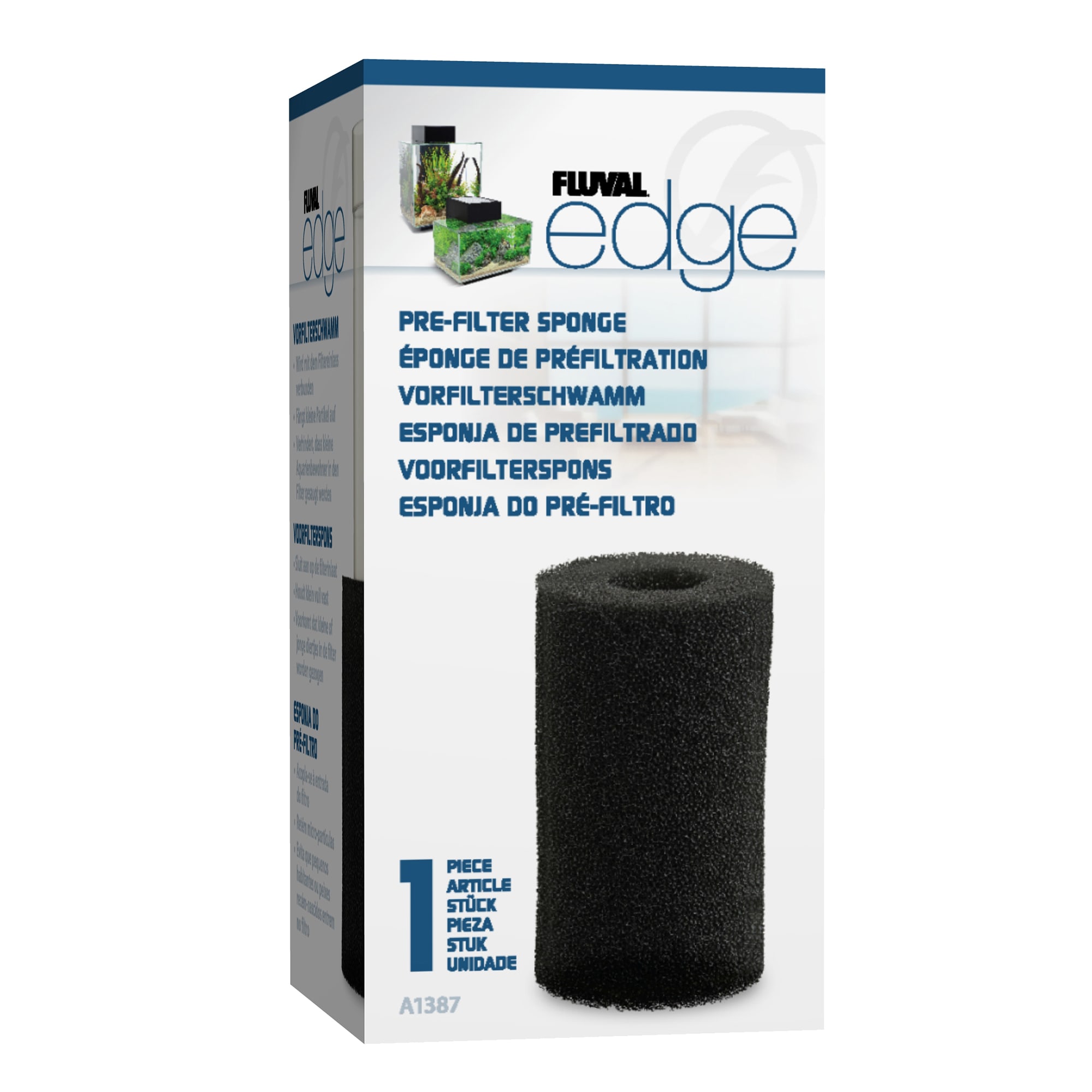Fluval Edge Pre-Filter Sponge, Pack of 