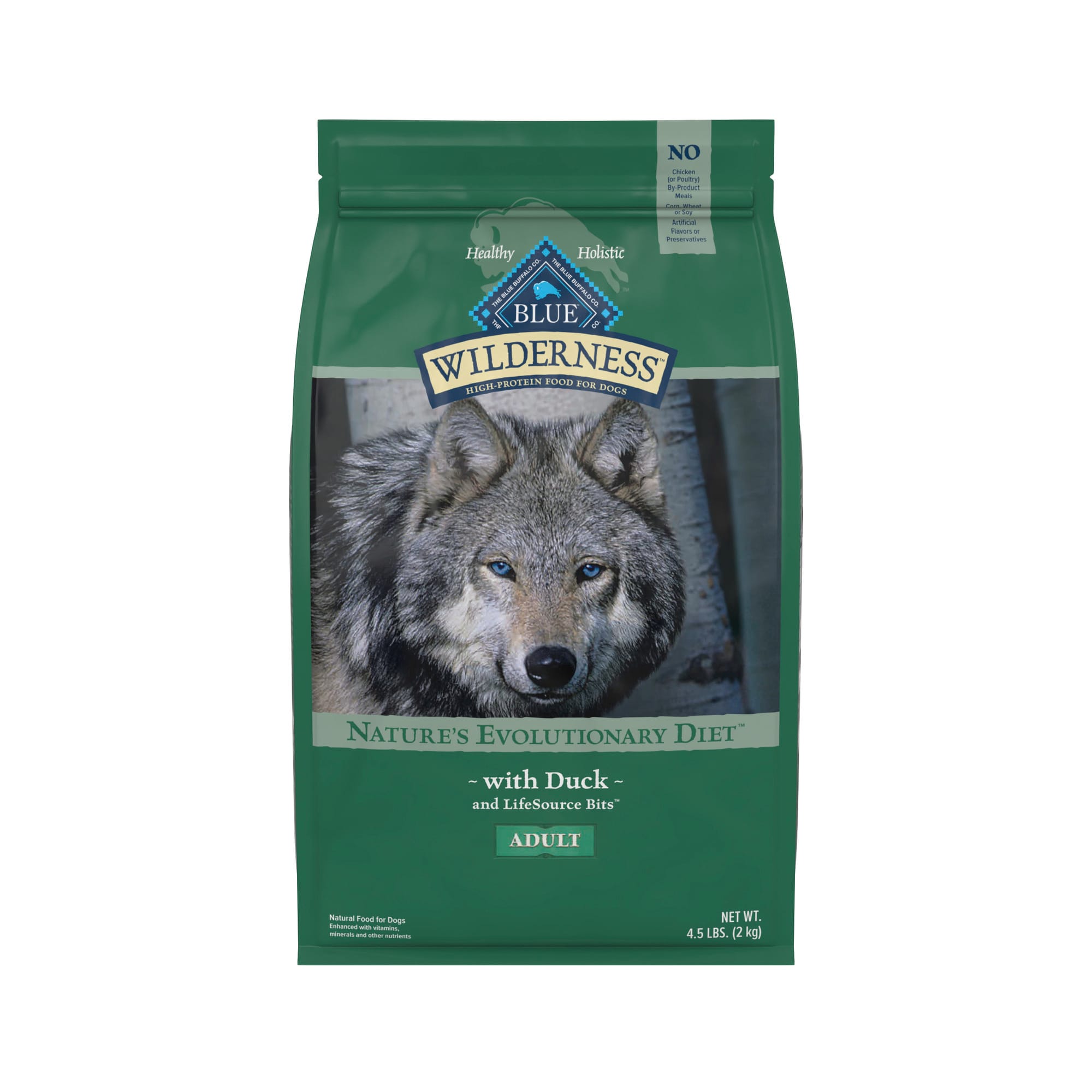 blue wilderness dog food serving size