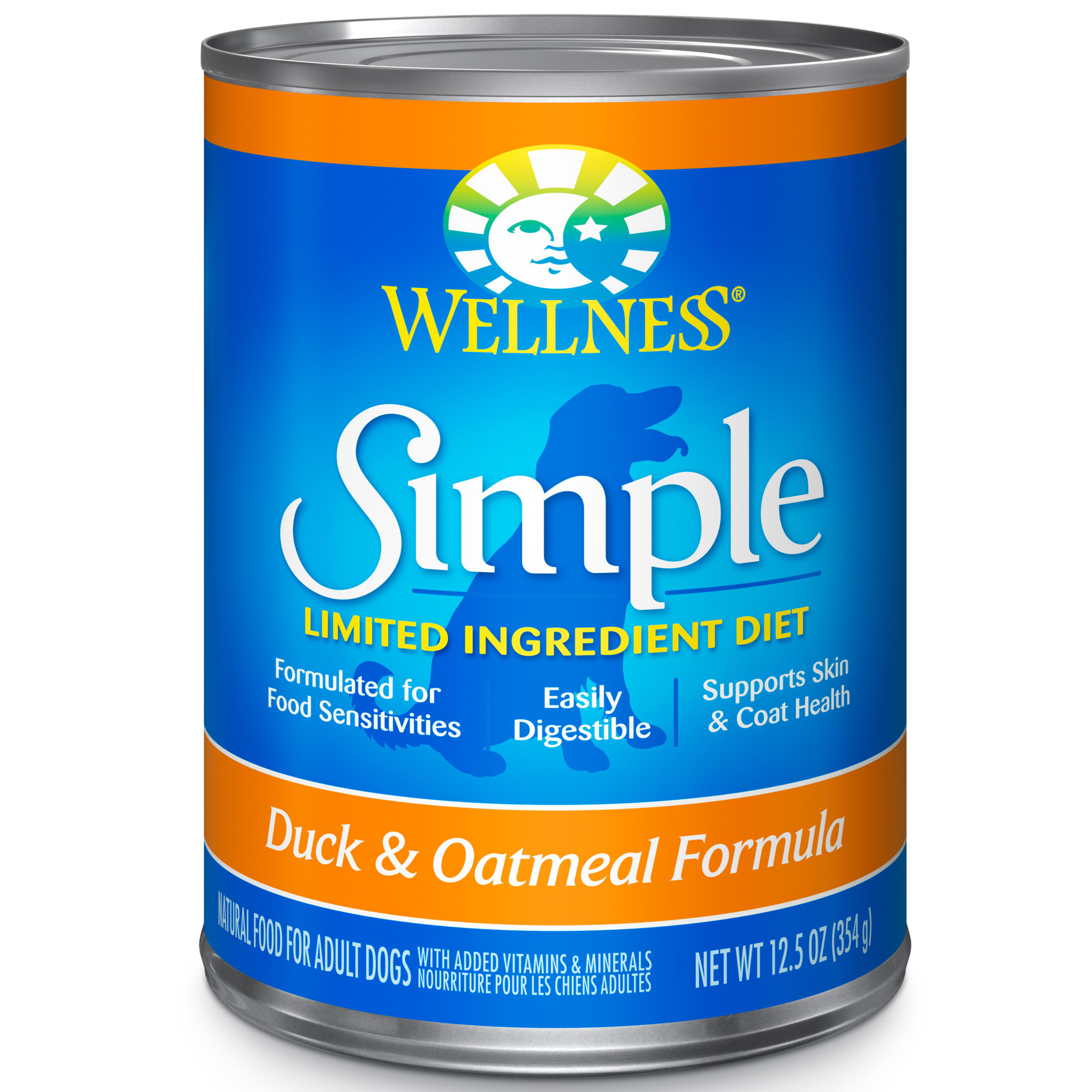 wellness simple canned dog food