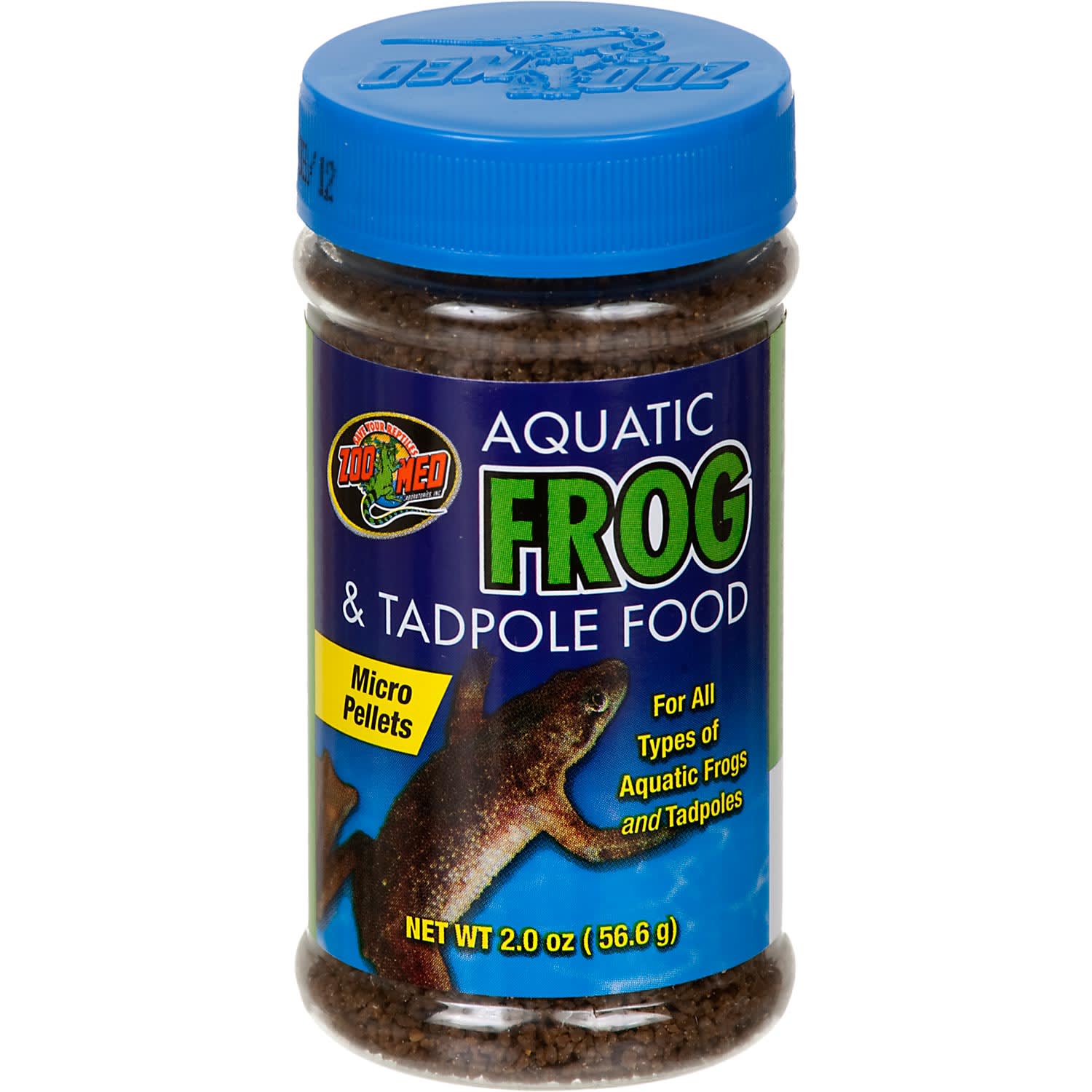 Zoo Med Aquatic Frog & Tadpole High-Protein Food Pellets