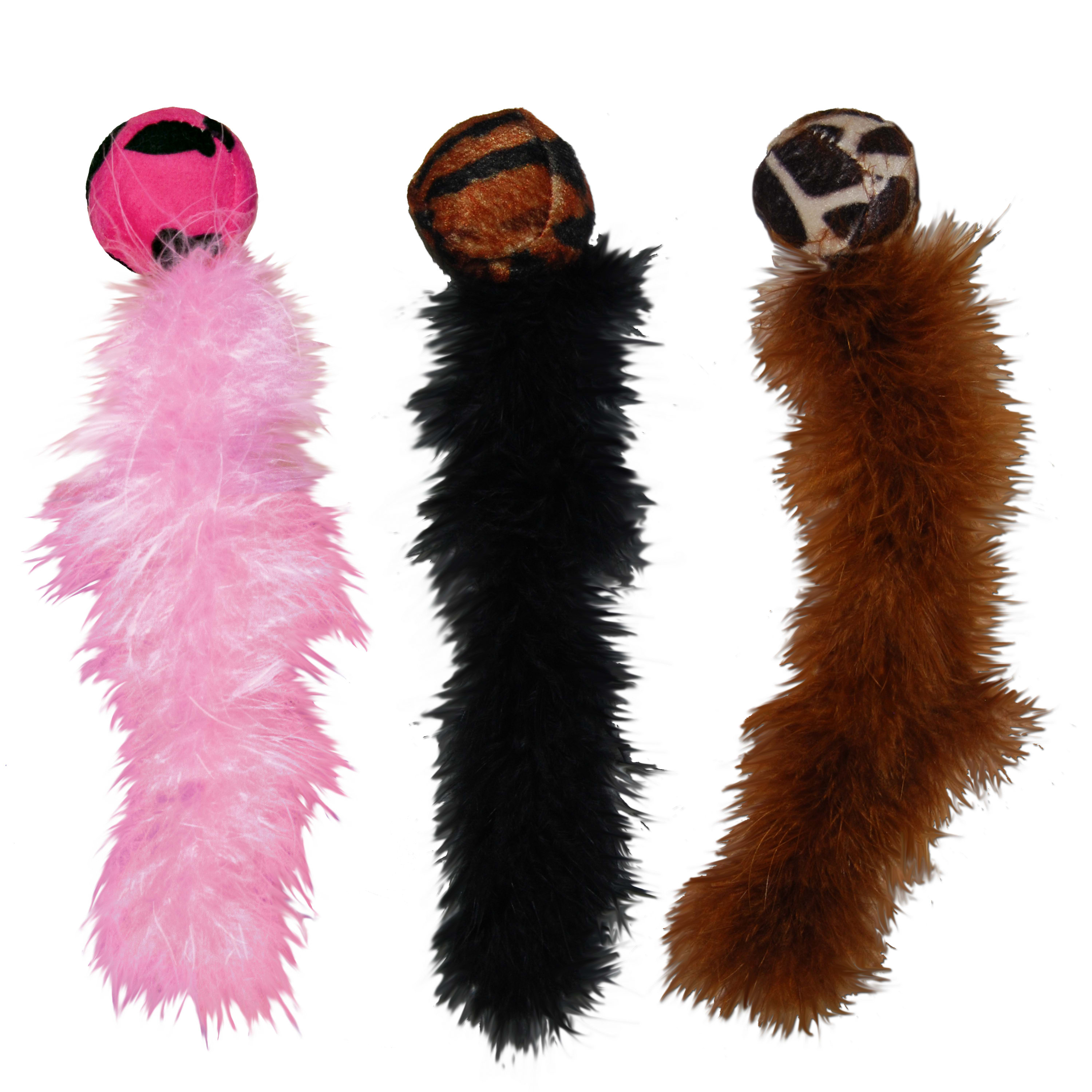 KONG Cat Active Wild Tails Assorted Cat Toy