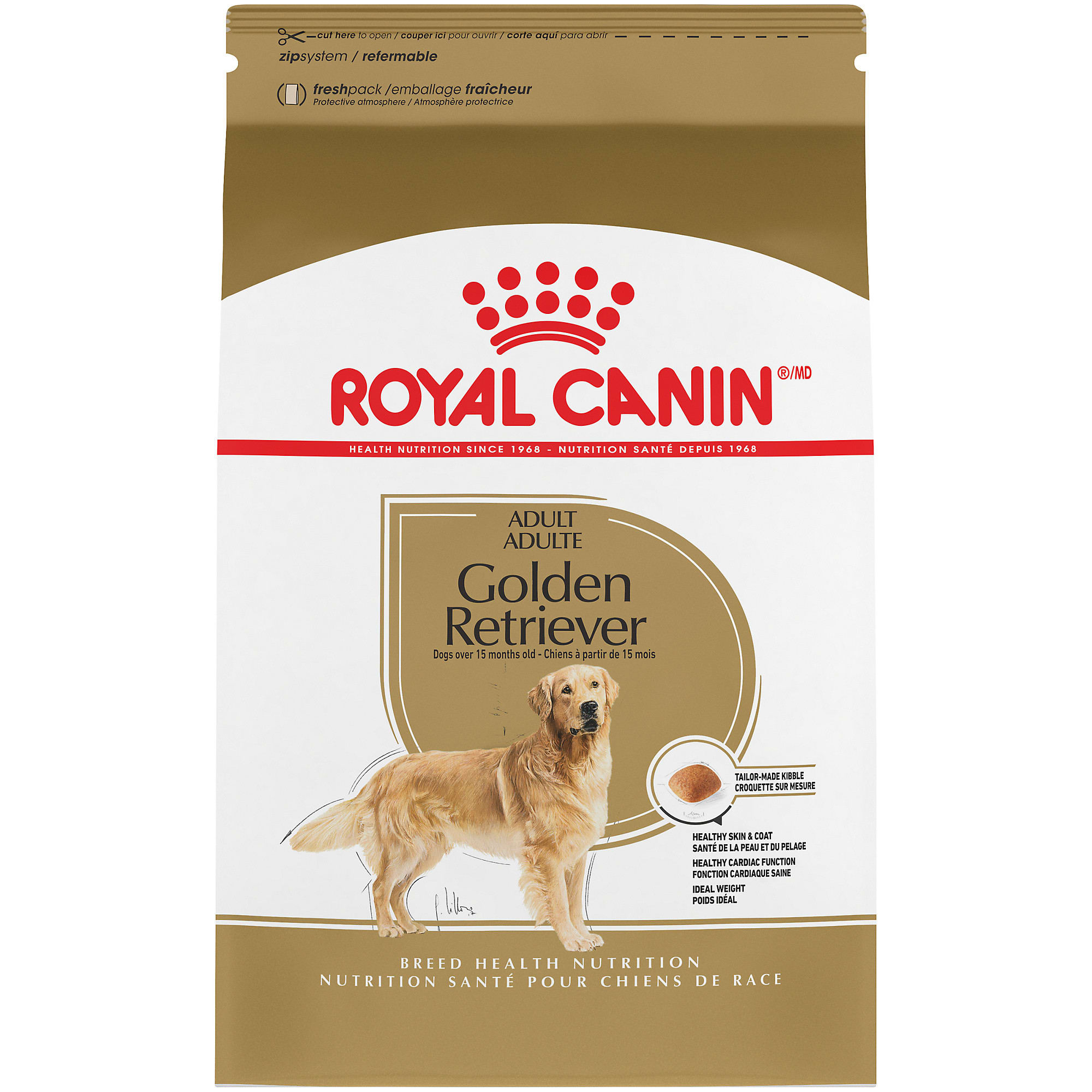 Royal Canin Breed Health Nutrition Retriever Adult Dry Dog Food, 30 lbs. | Petco