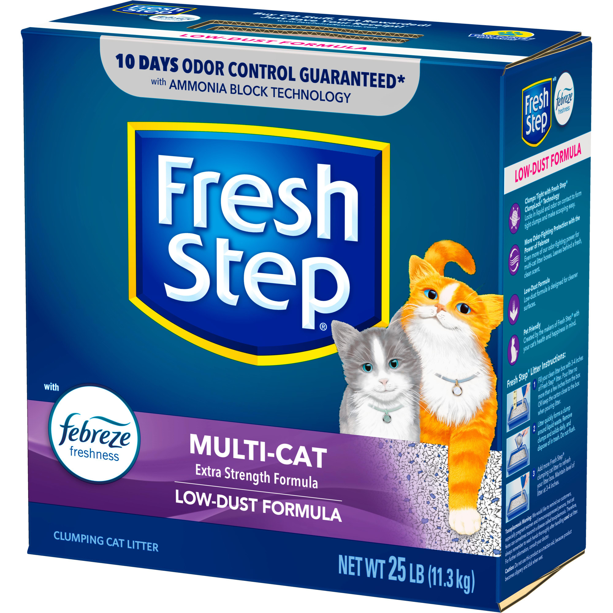 Fresh step clearance multi cat litter