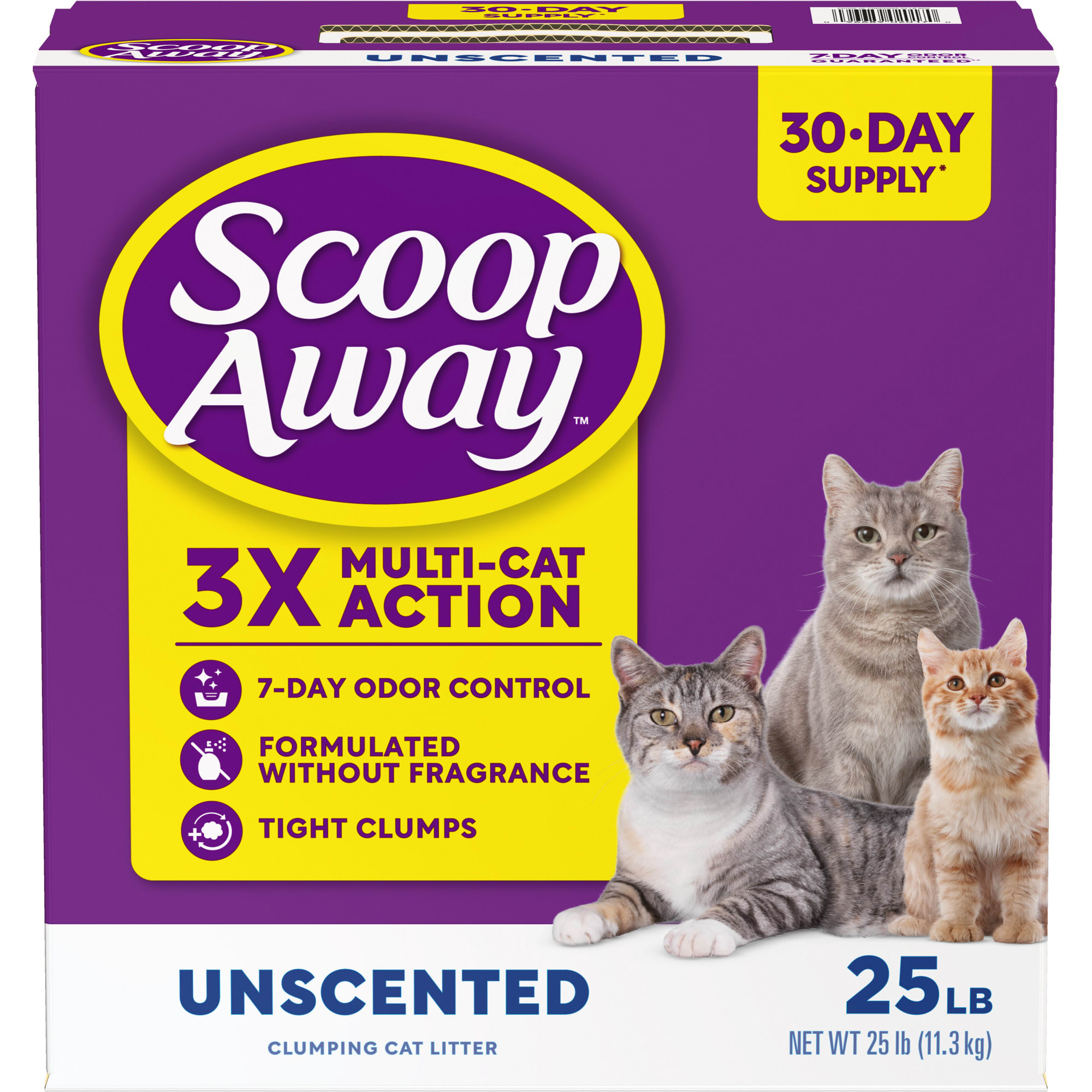 scoop away cat litter