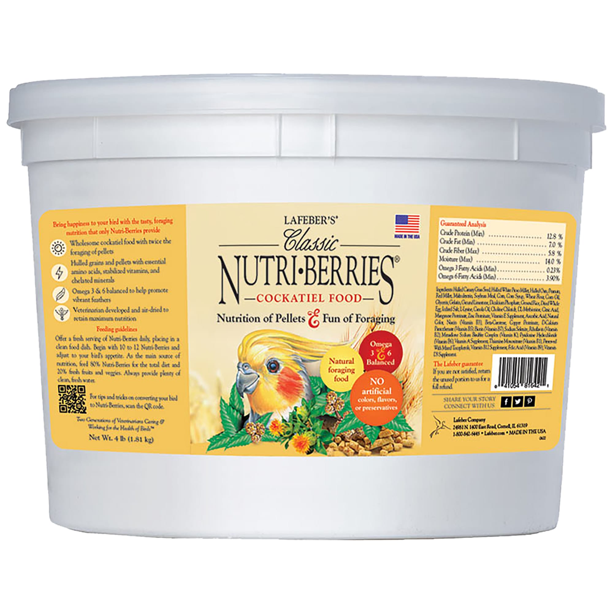 Lafeber s Nutri Berries Cockatiel Food Petco