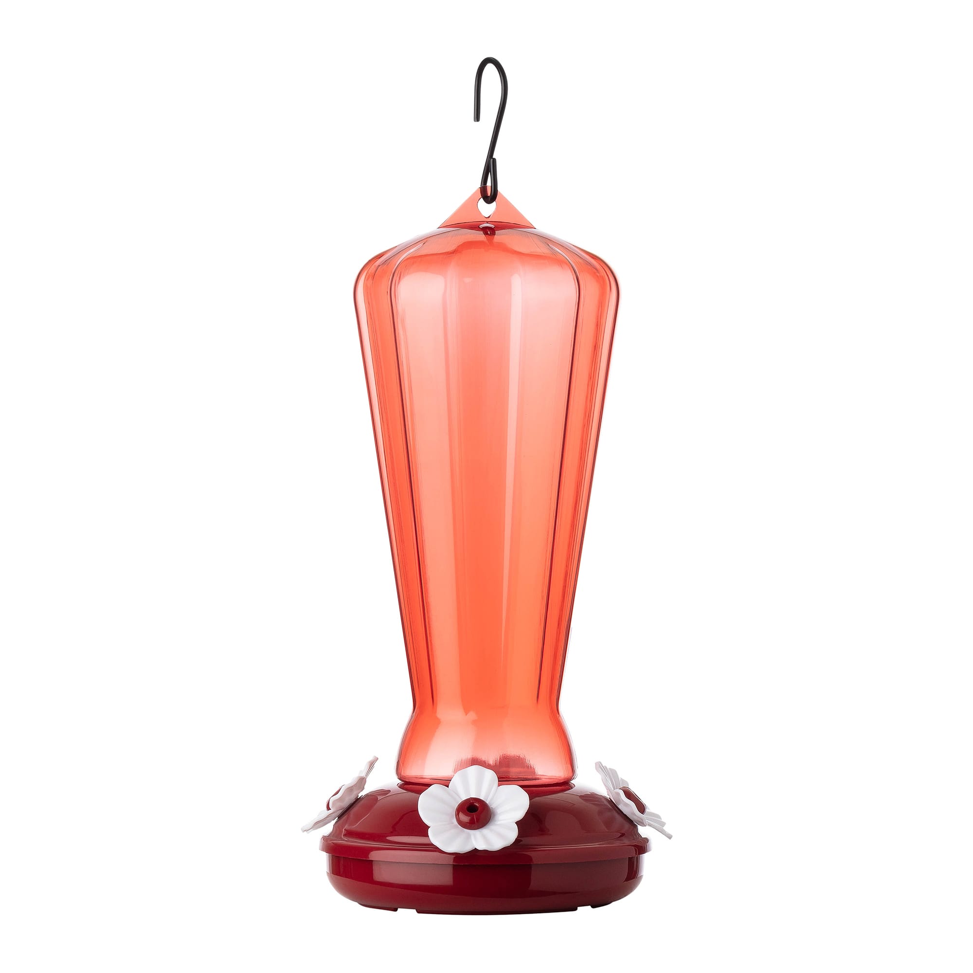 More Birds Hollyhock Hummingbird Feeder, 4.5 L X 4.5 W X 10 H, 25 OZ