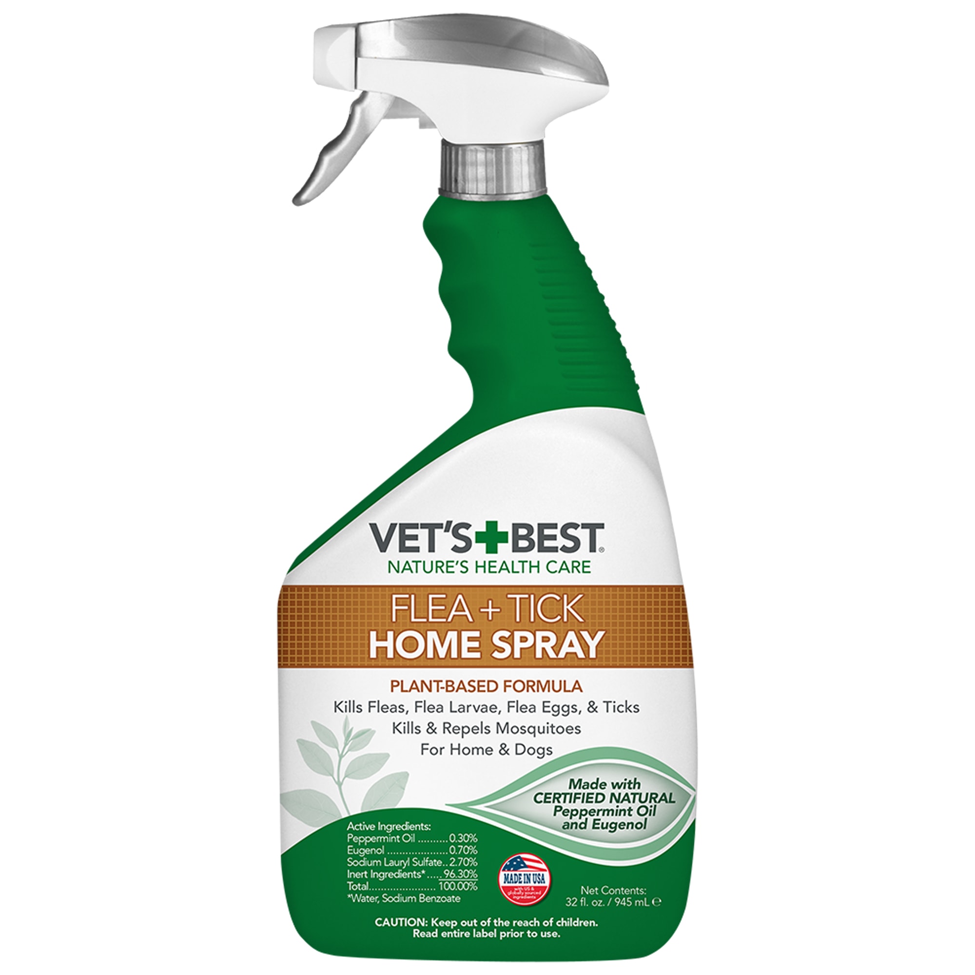vet flea spray for house