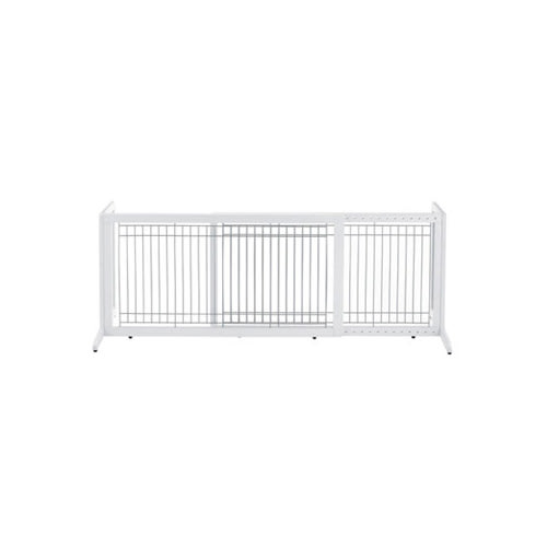 richell freestanding pet gate large