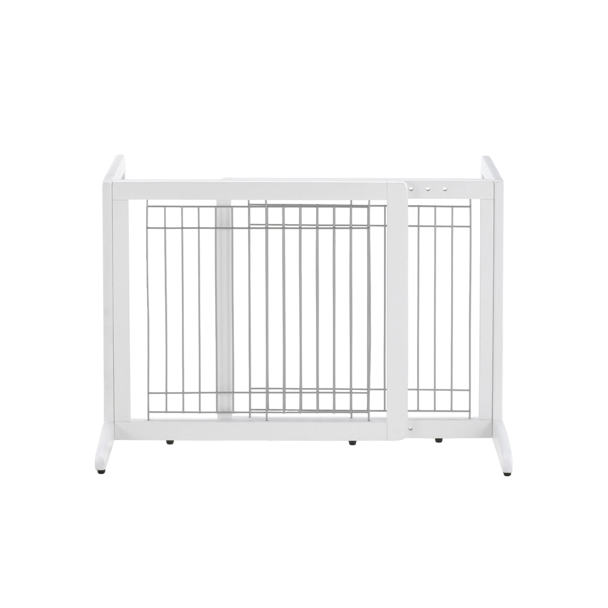 Richell Freestanding Pet Gate in Origami White eBay