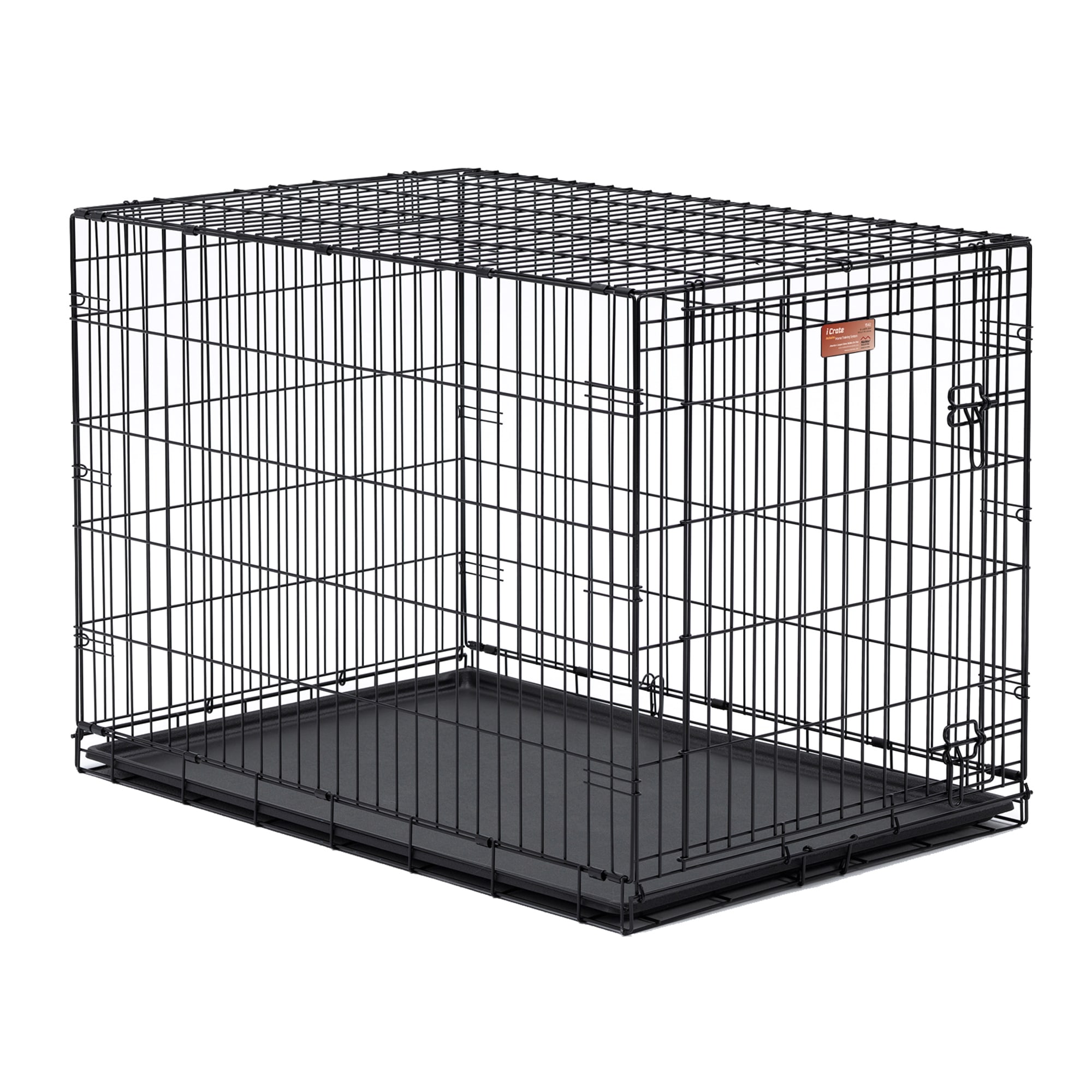 Dog Crate  Newly Enhanced MidWest iCrate XXS Folding Metal Dog