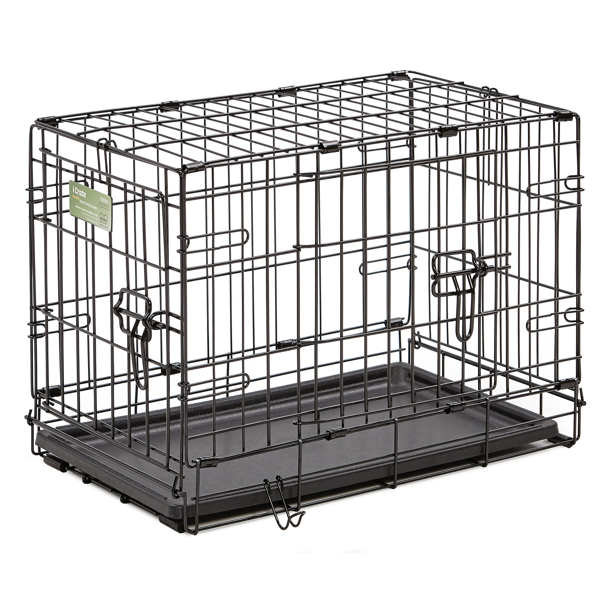 Midwest icrate double door folding 2024 dog crate