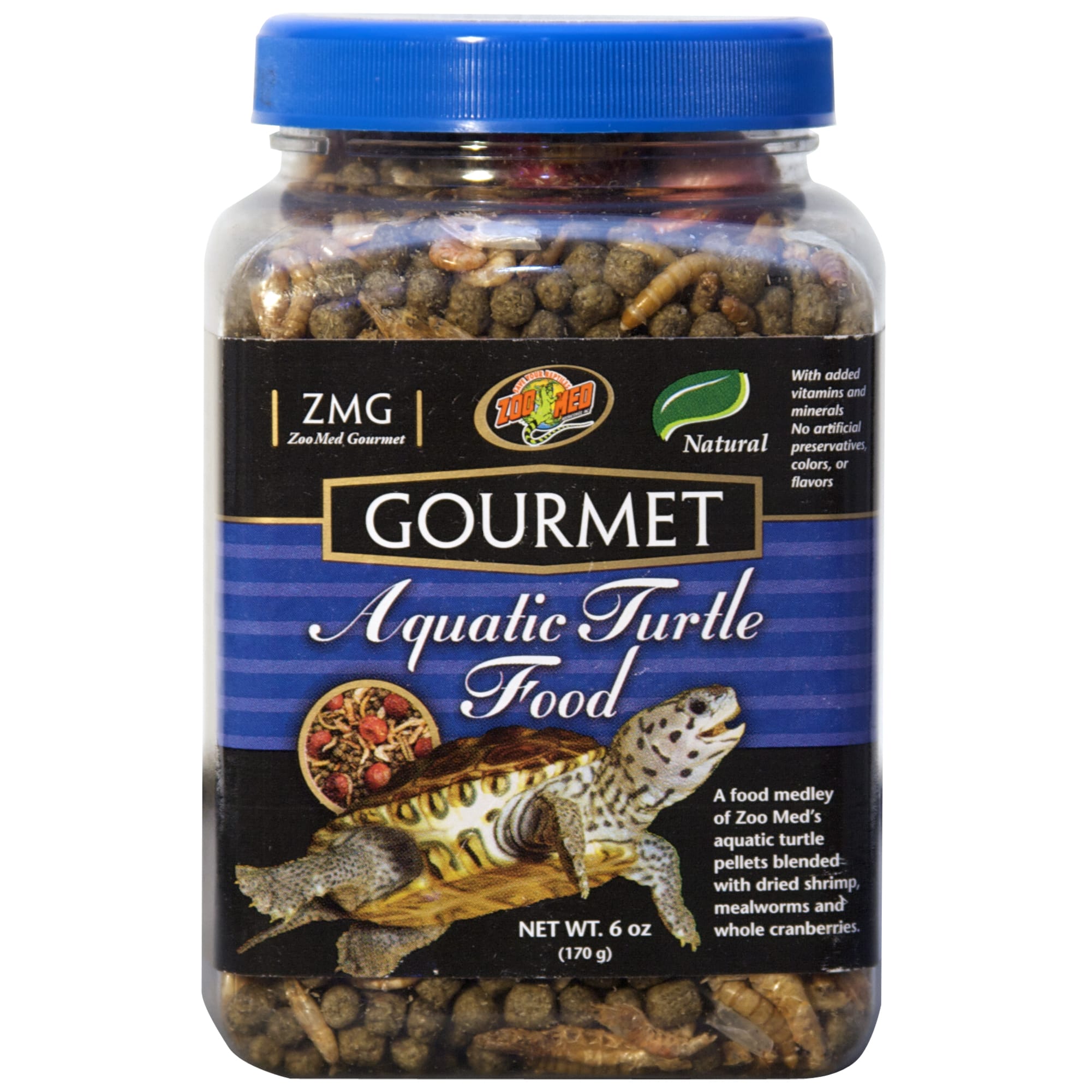 Zoo Med Gourmet Aquatic Turtle Food 6 oz