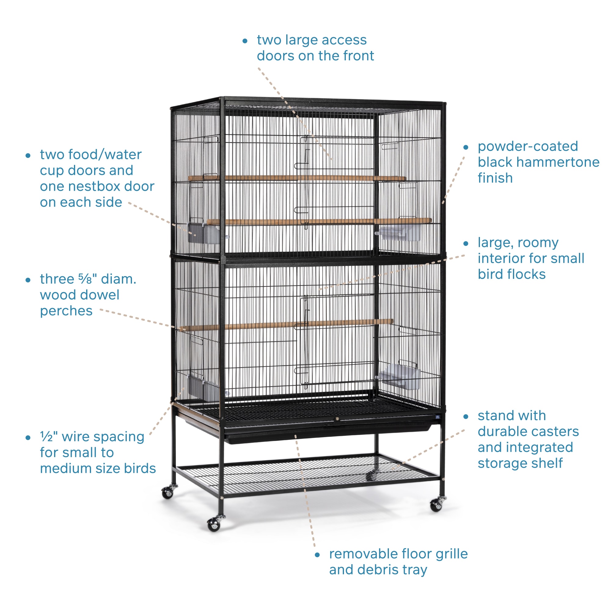 Medium bird cages for hot sale sale