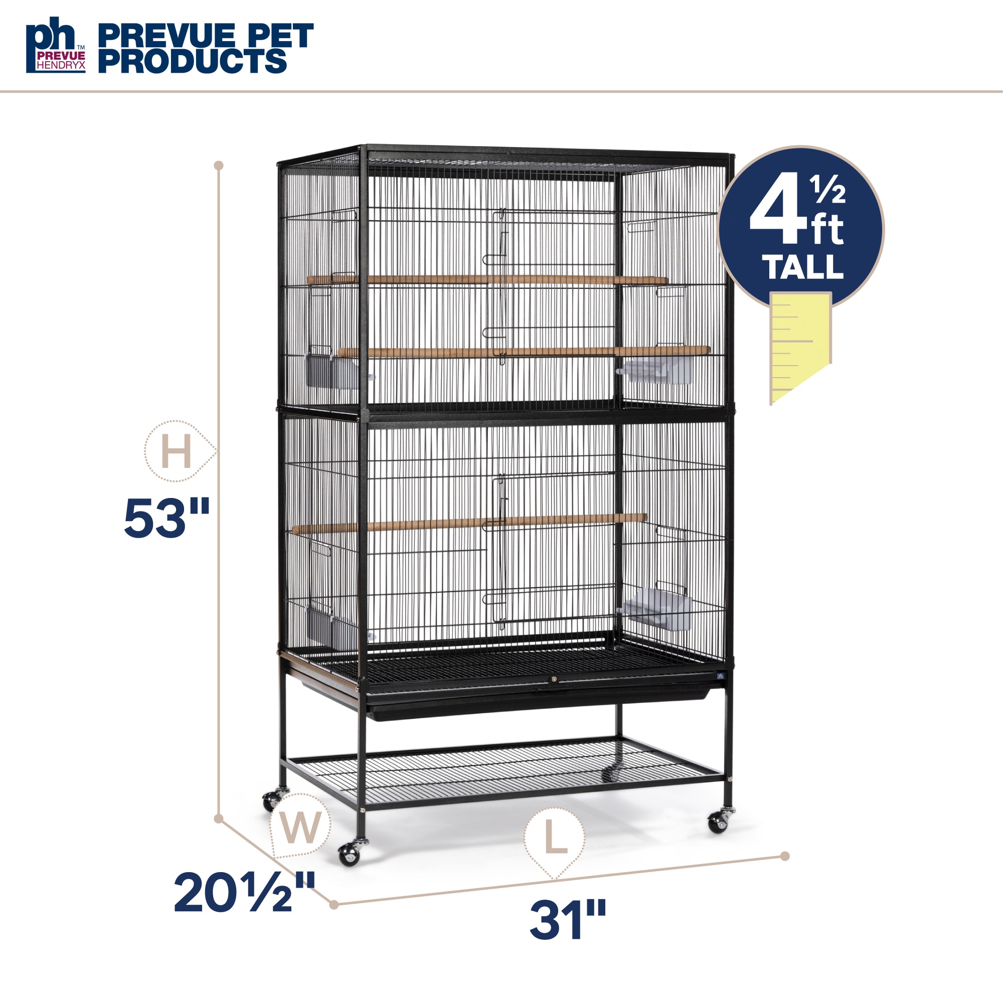 House Style Tiel Bird Cage - Prevue Hendryx Pet Products
