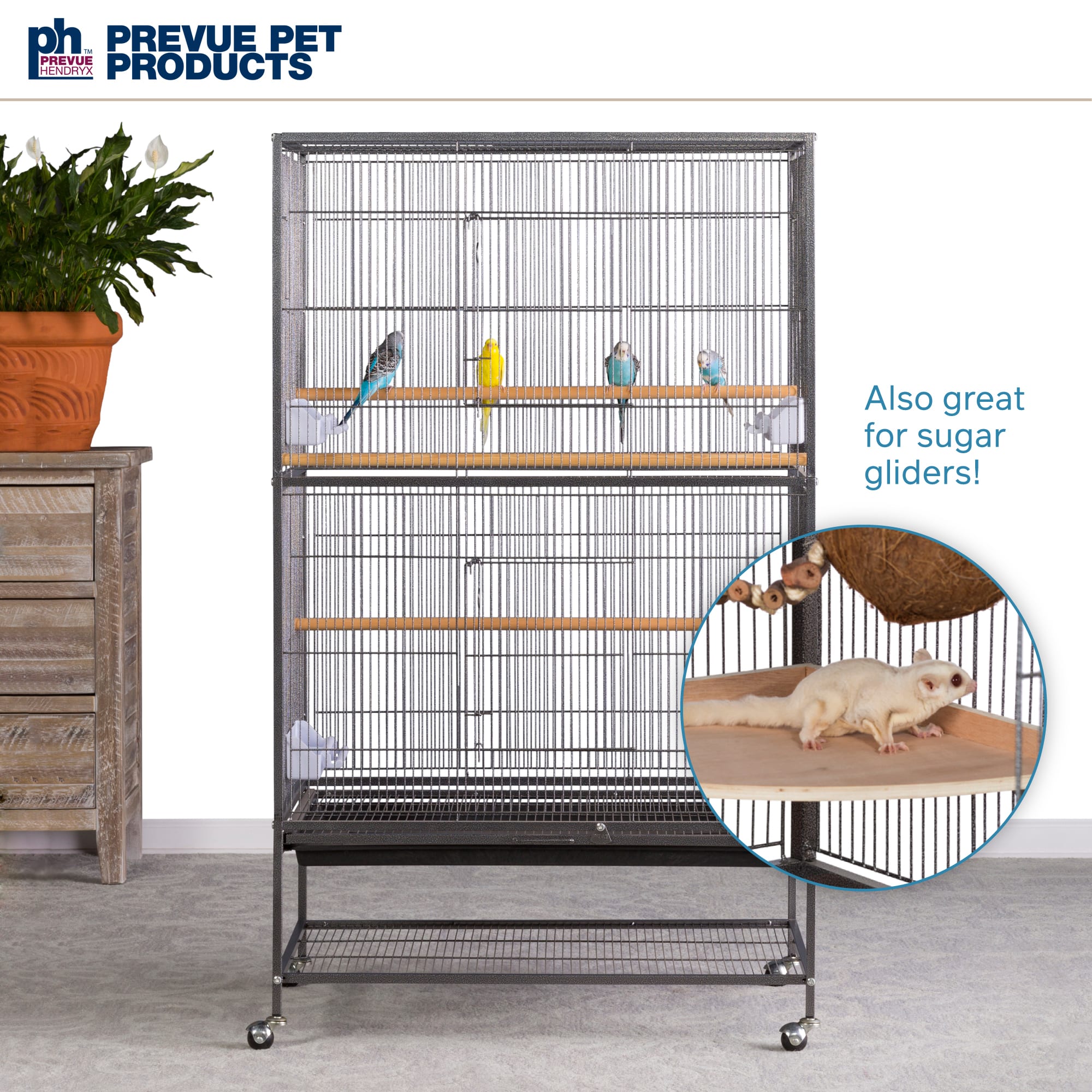 House Style Tiel Bird Cage - Prevue Hendryx Pet Products