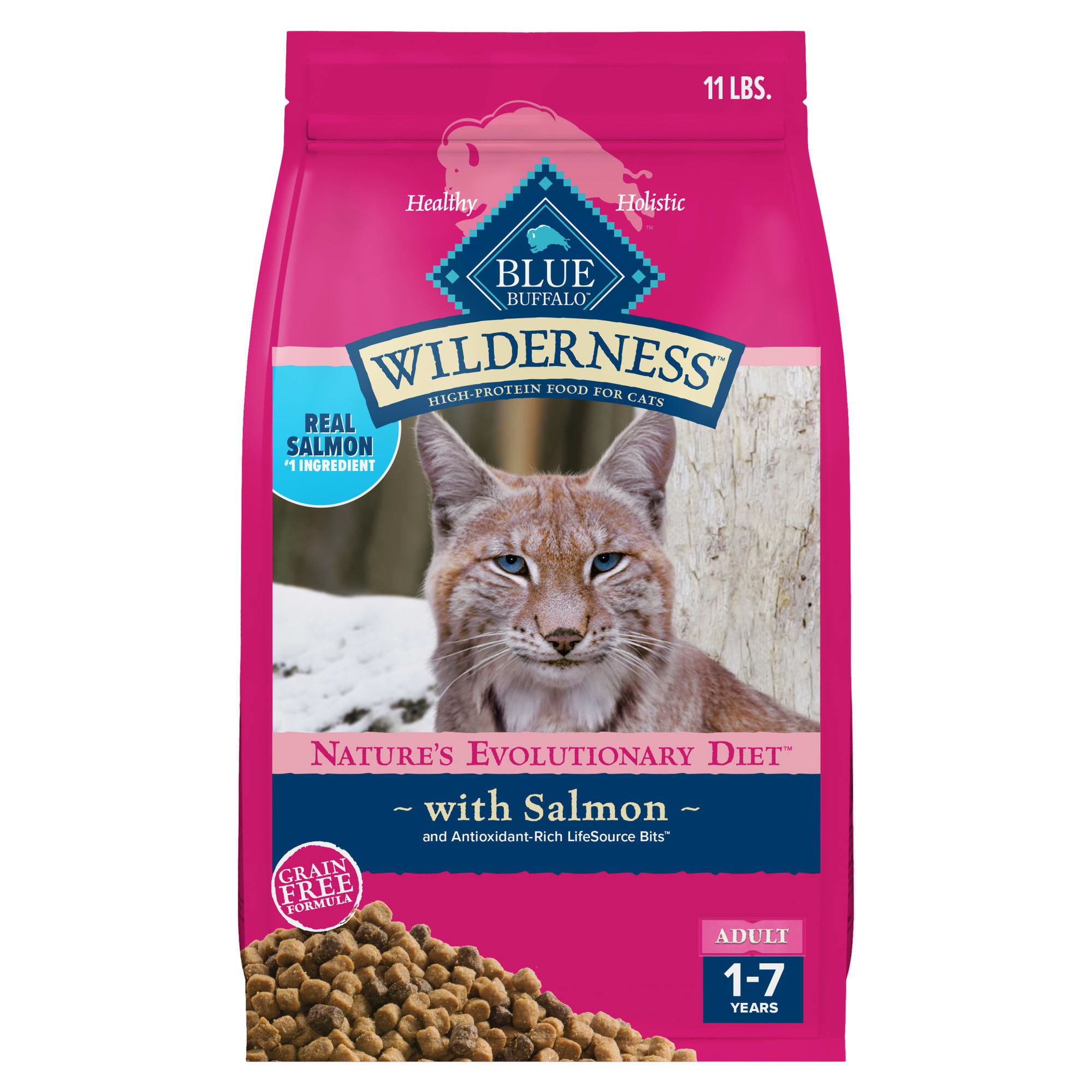 Blue Buffalo Blue Wilderness Natural Adult High Protein Salmon Dry