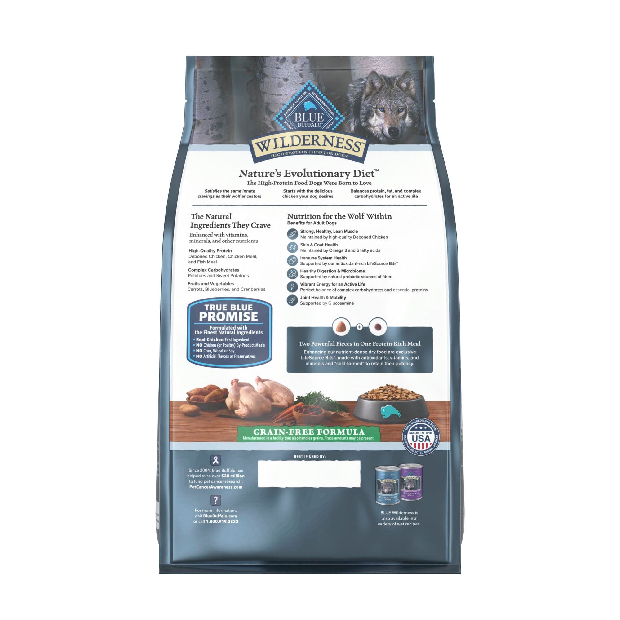 Blue Buffalo Blue Wilderness Natural Adult High Protein Chicken