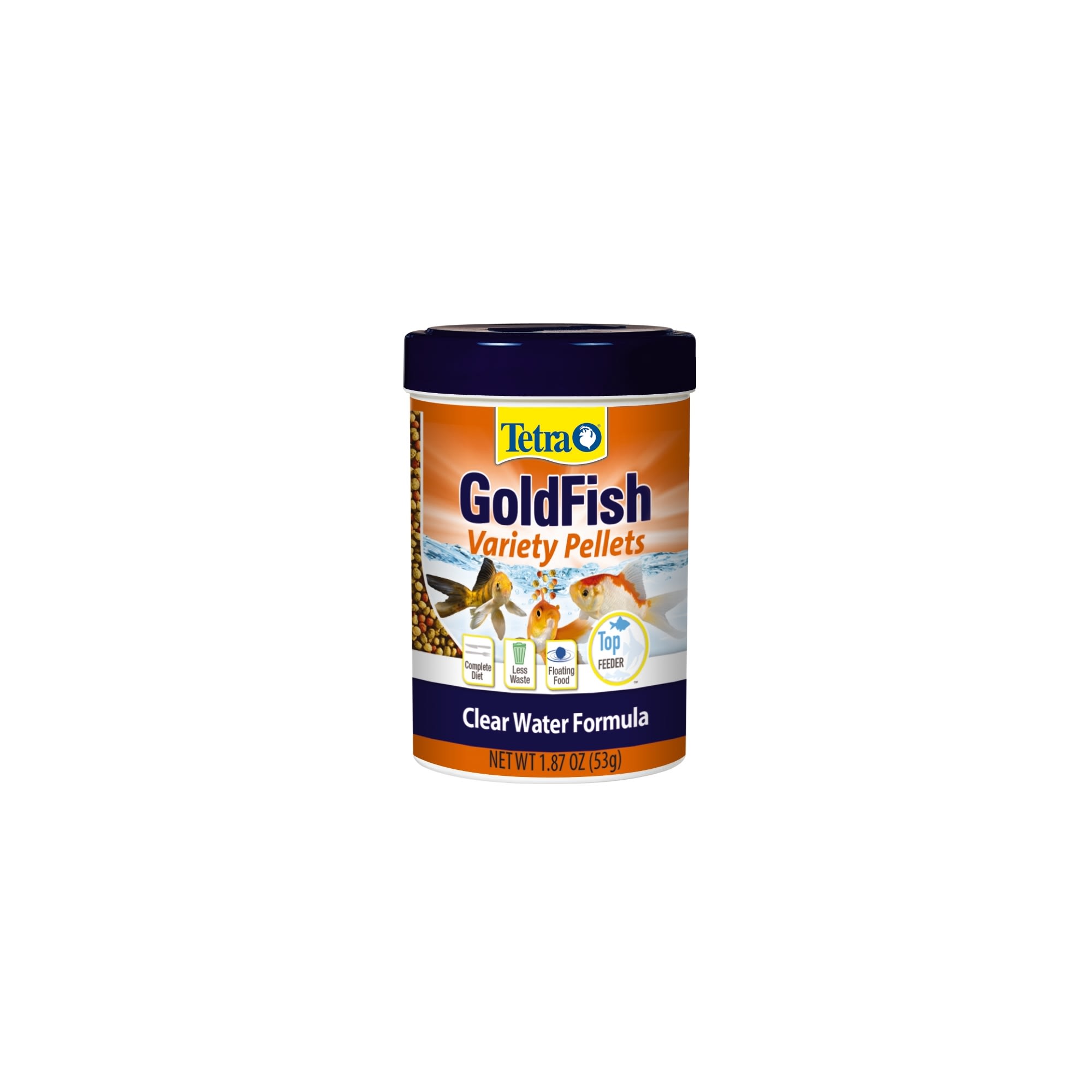 TetraFin Goldfish Variety Pellet Food, 1.87 oz.