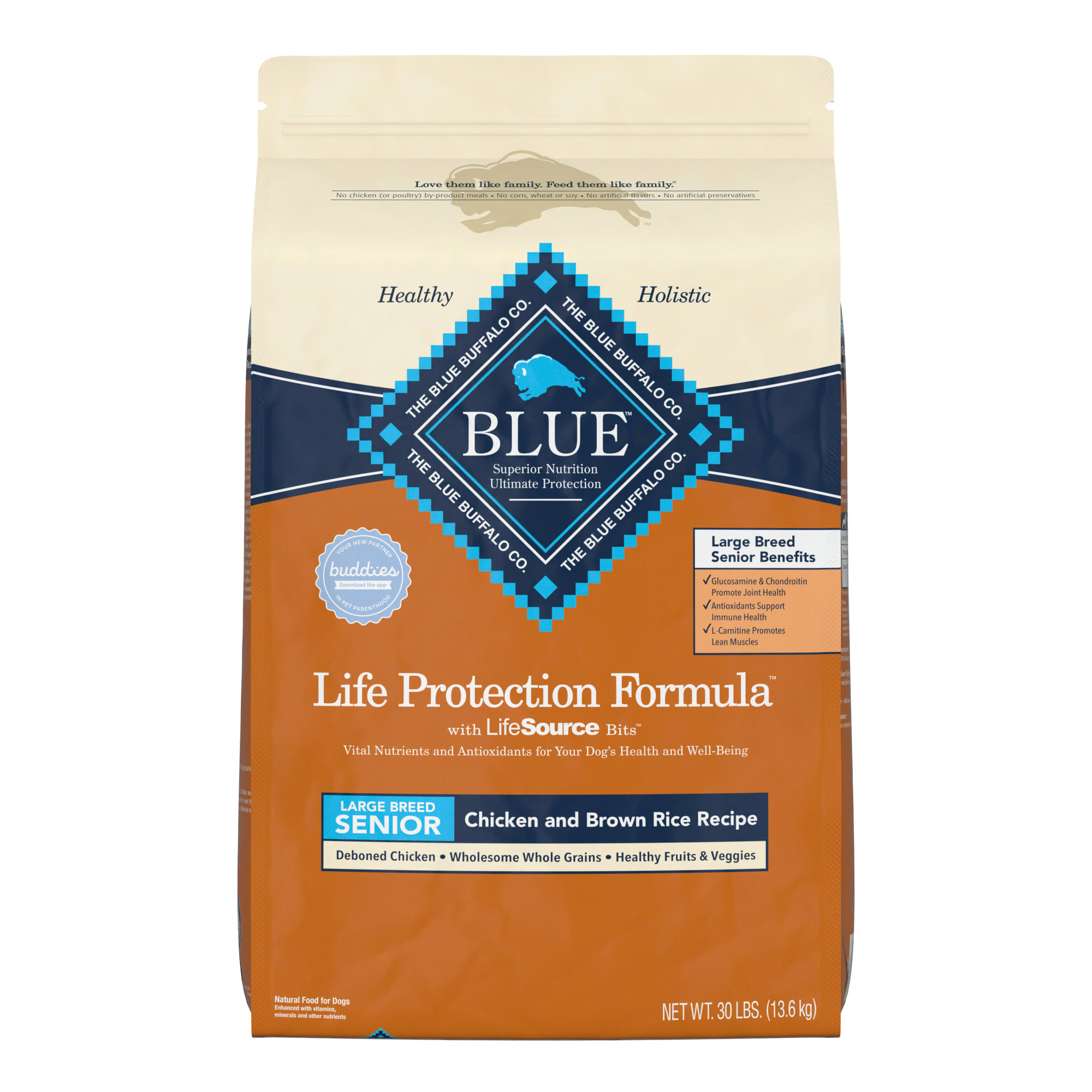 Blue Buffalo Life Protection Formula Natural Senior Large Breed