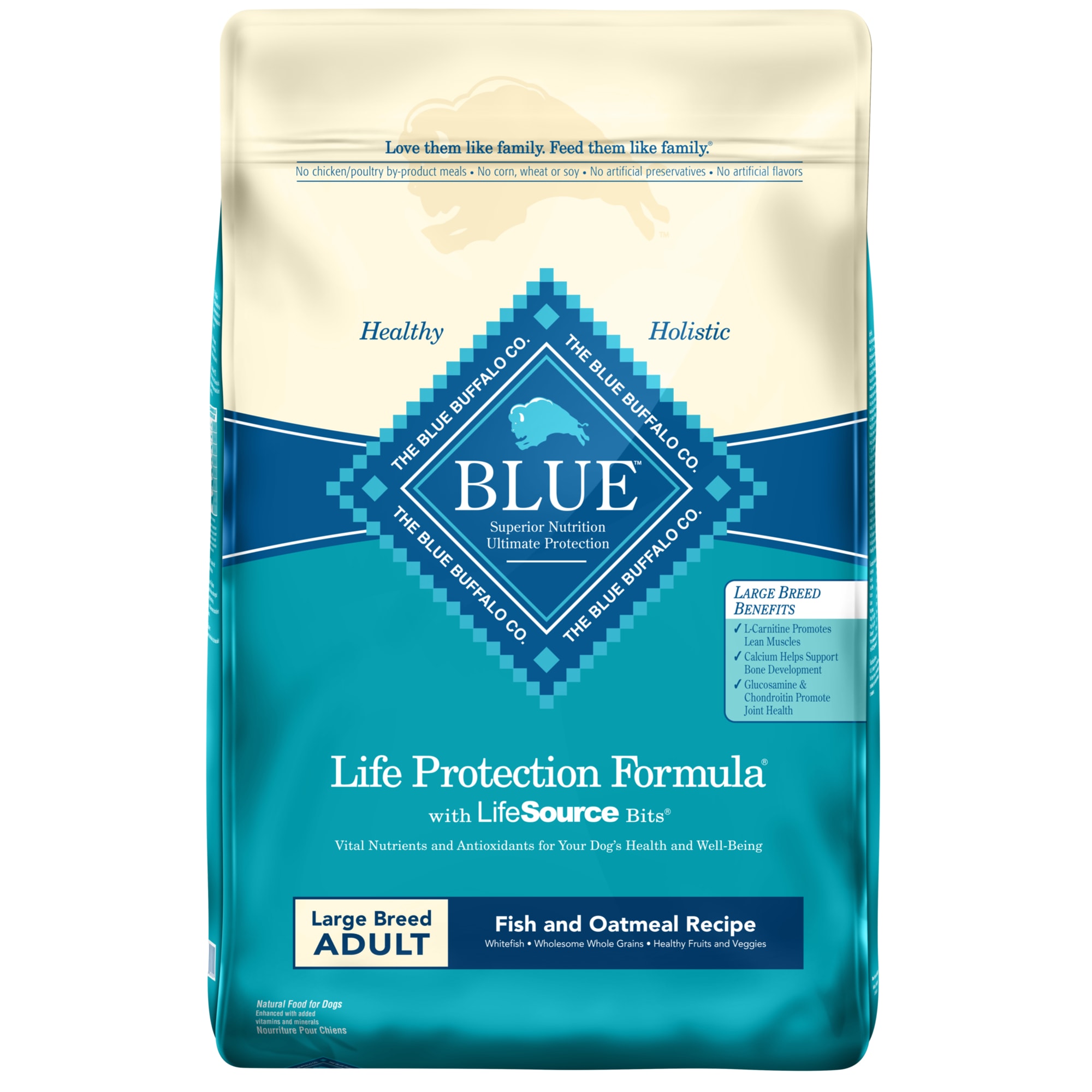 blue buffalo dog food fish