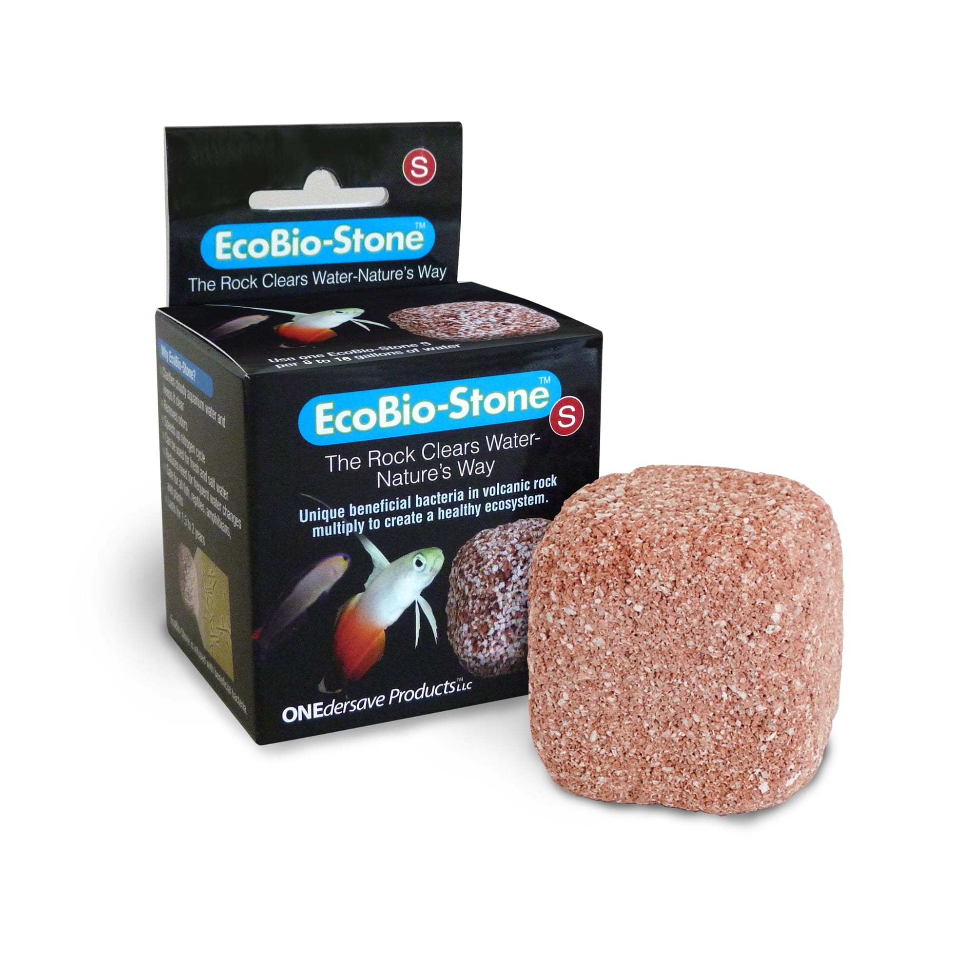 Ecobio Block Ecobio Stone 15 40 Gallons Tanks Medium Petco