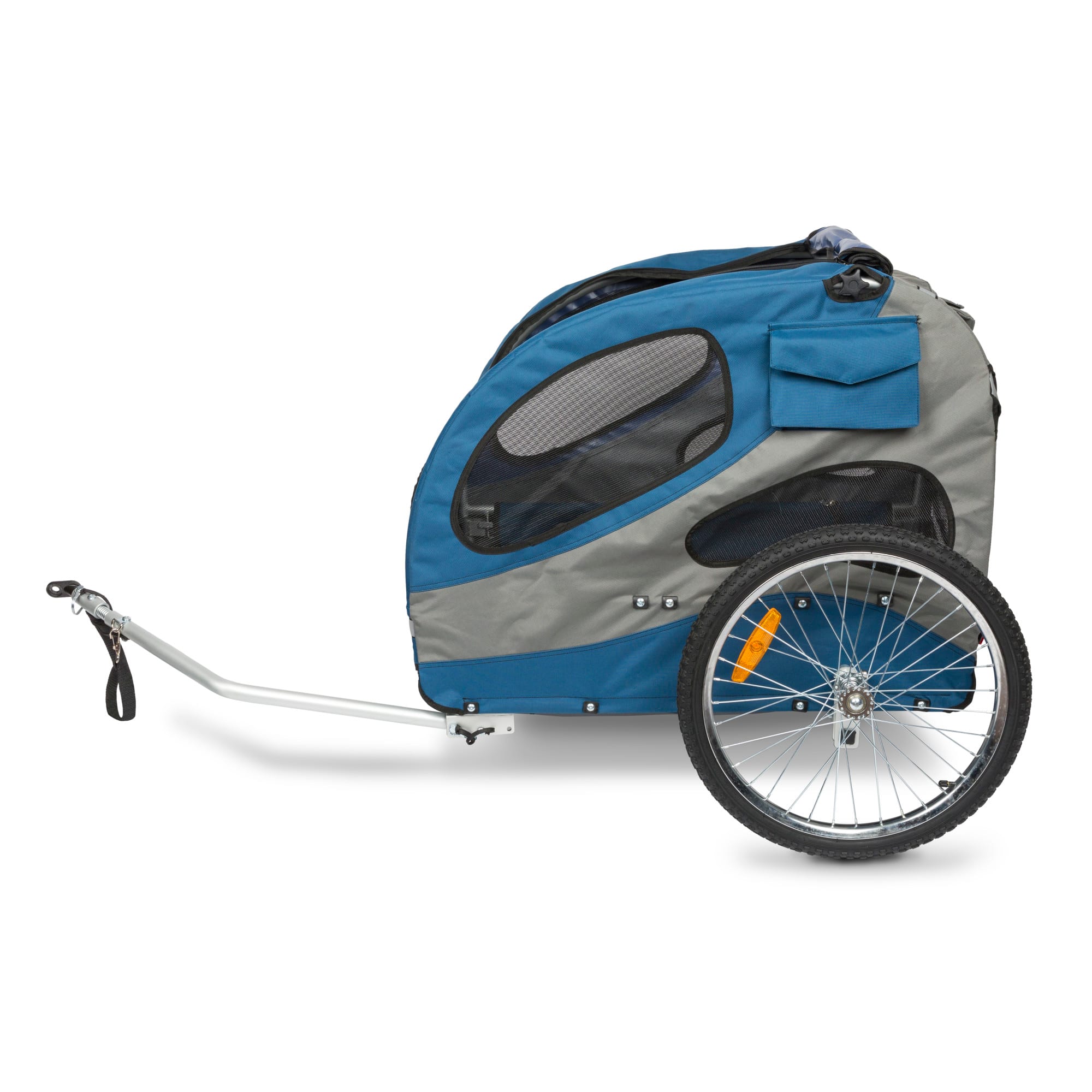PetSafe Happy Ride Steel Dog Bicycle Trailer, Large, Blue | Shop Your Way: Online Shopping