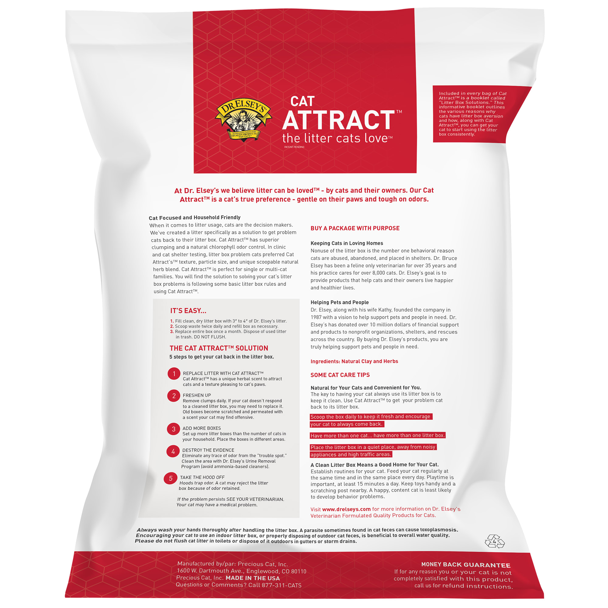 Dr elsey's cat attract litter reviews sale