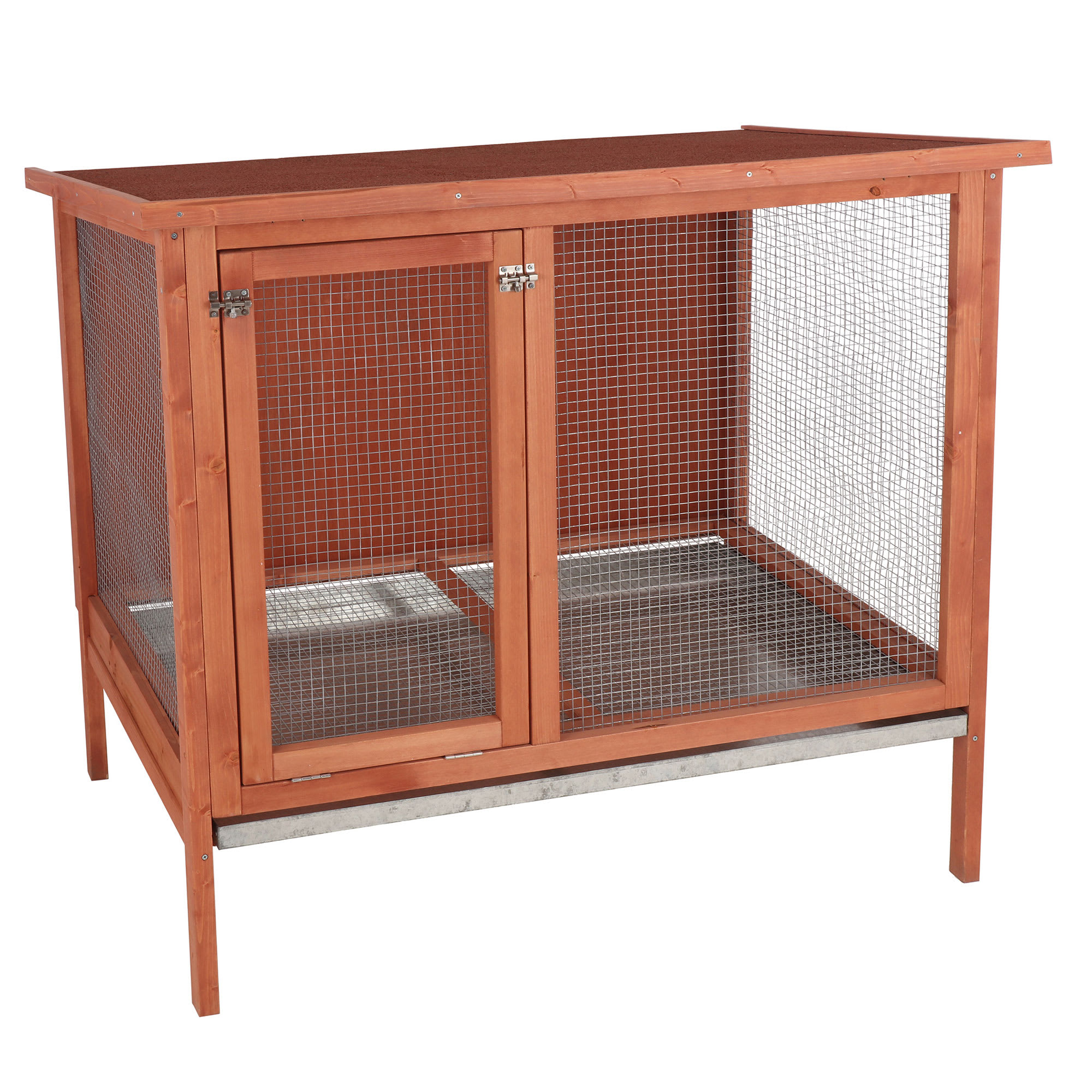 Large best sale rabbit hutches