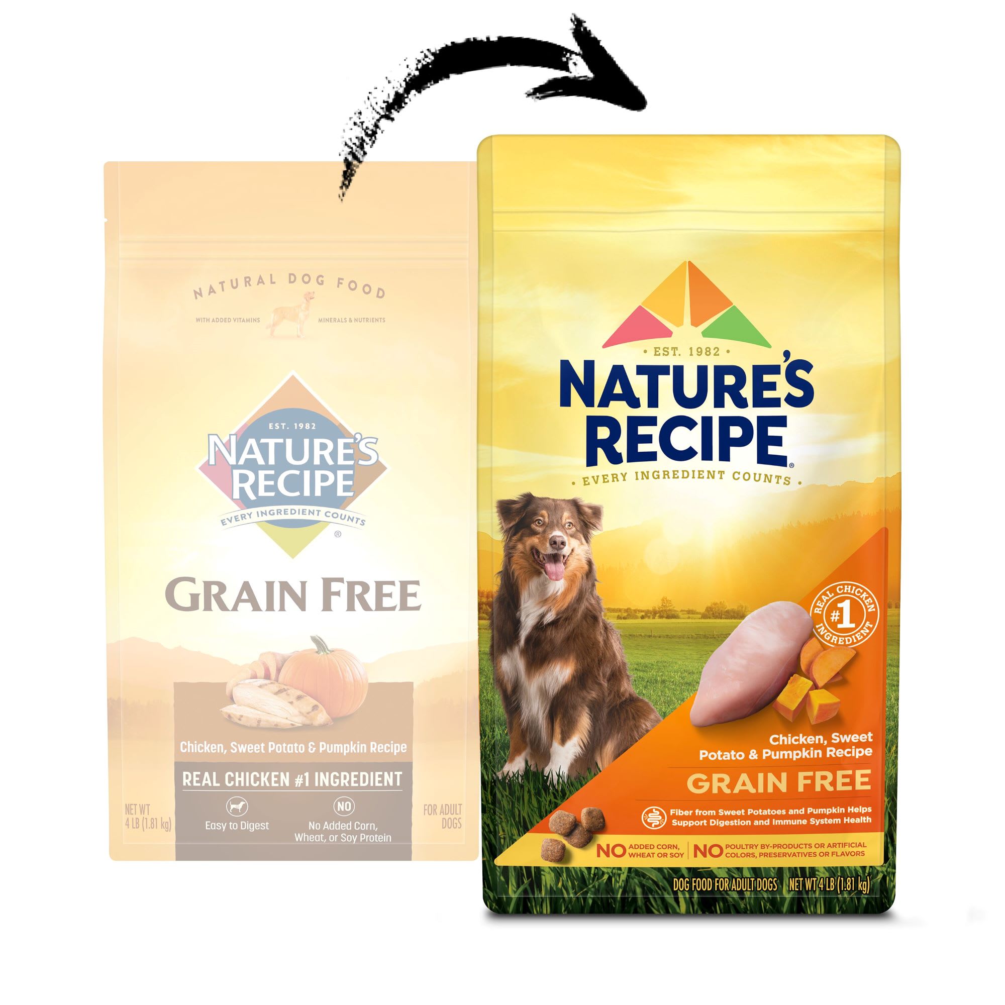 Nature s Recipe Grain Free Chicken Sweet Potato Pumpkin Dry