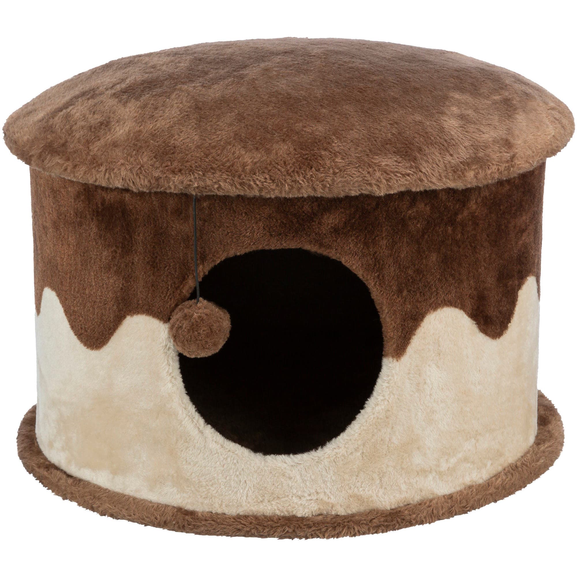 Plush cheap cat house