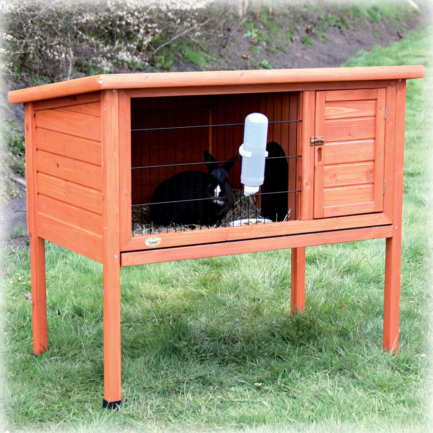 Trixie rabbit clearance hutch