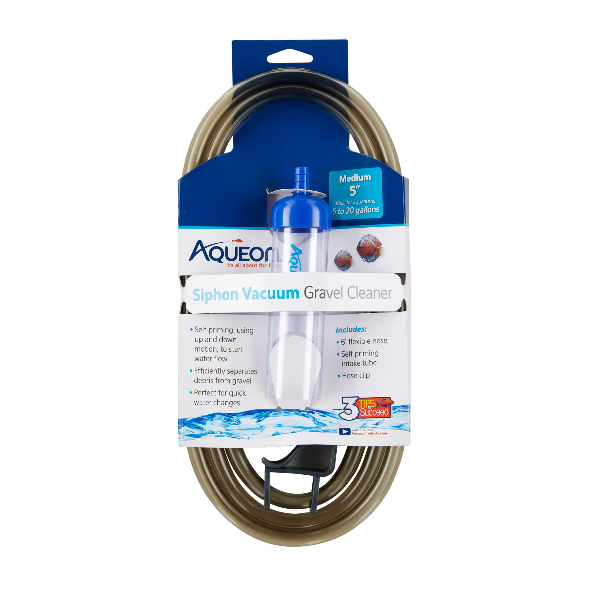 Aquarium Siphon Fish Tank Syphon Vacuum Cleaner Aspiradora